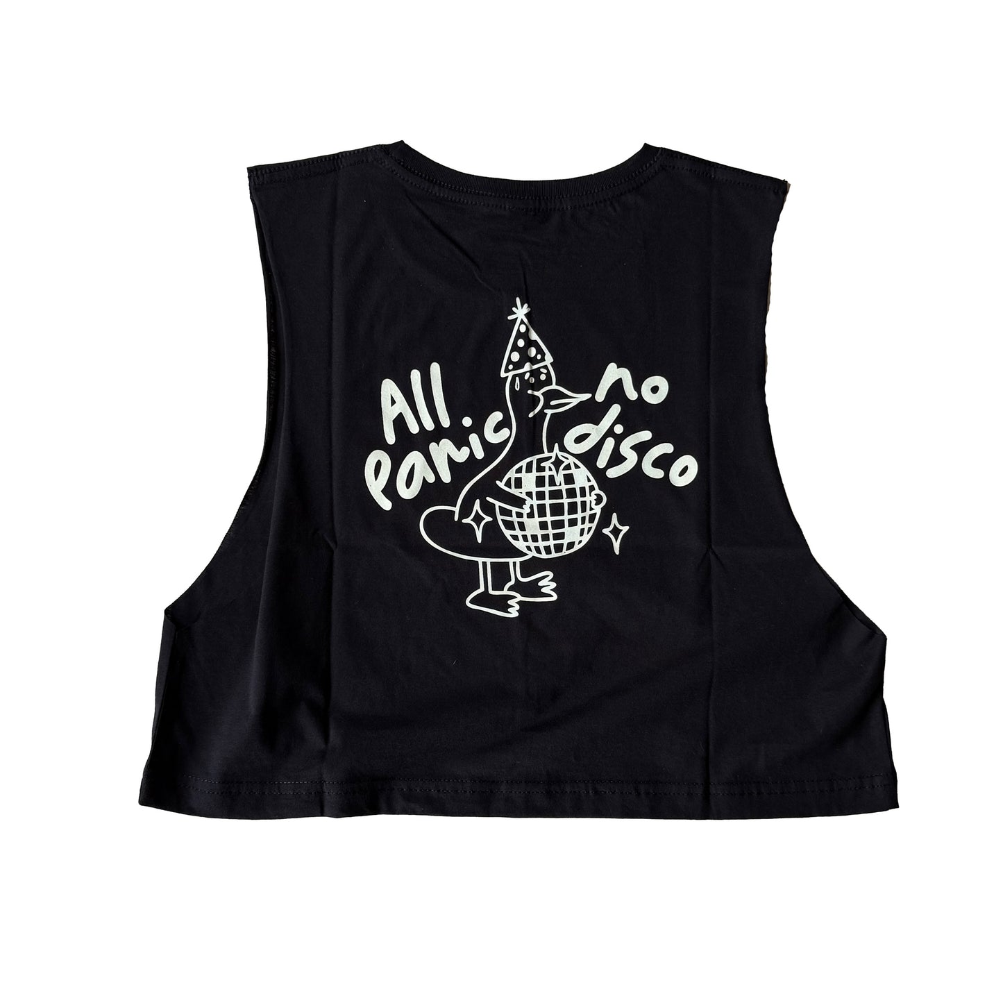 All panic no disco cropped muscle