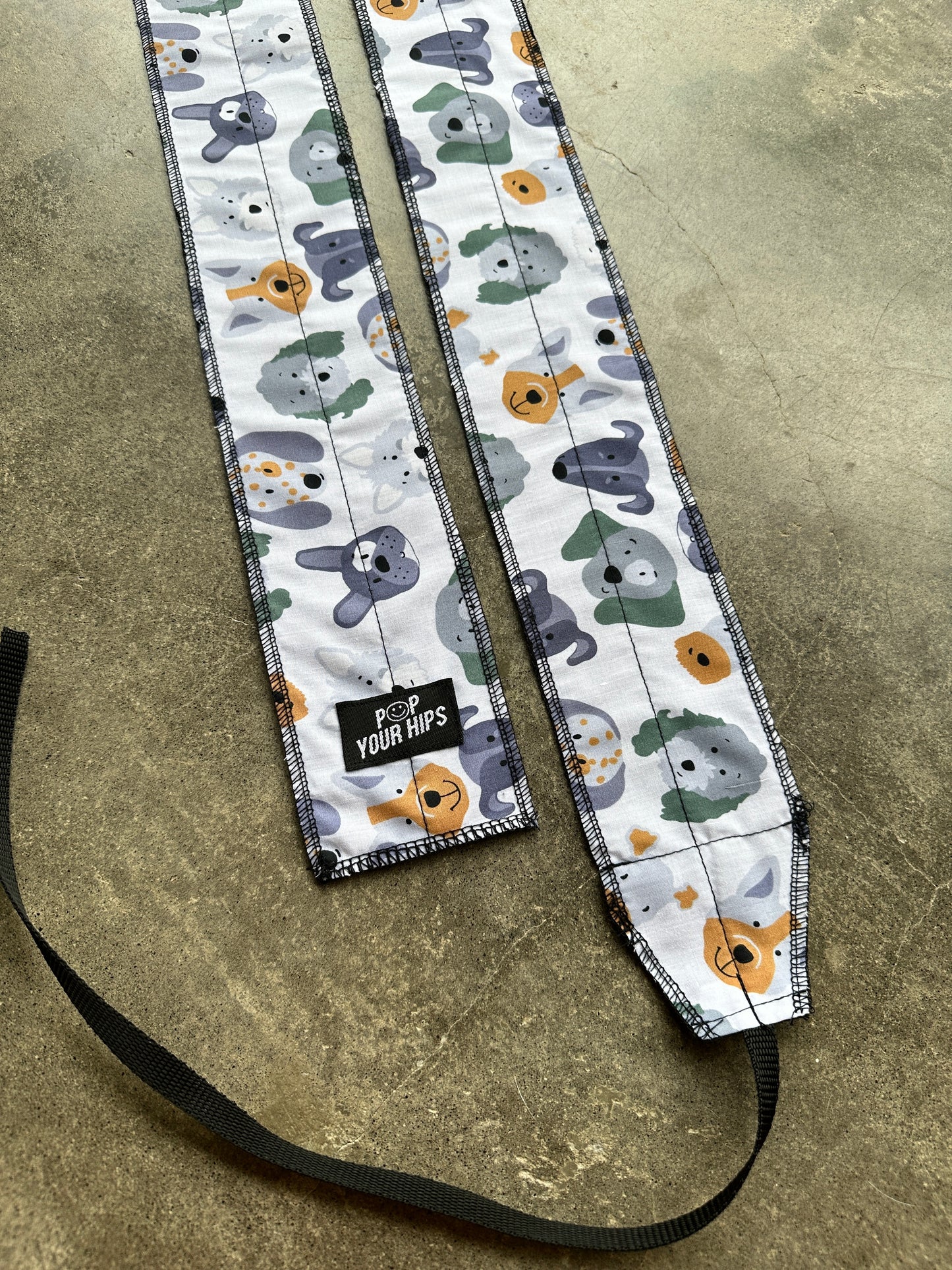 Party dogs wrist wraps