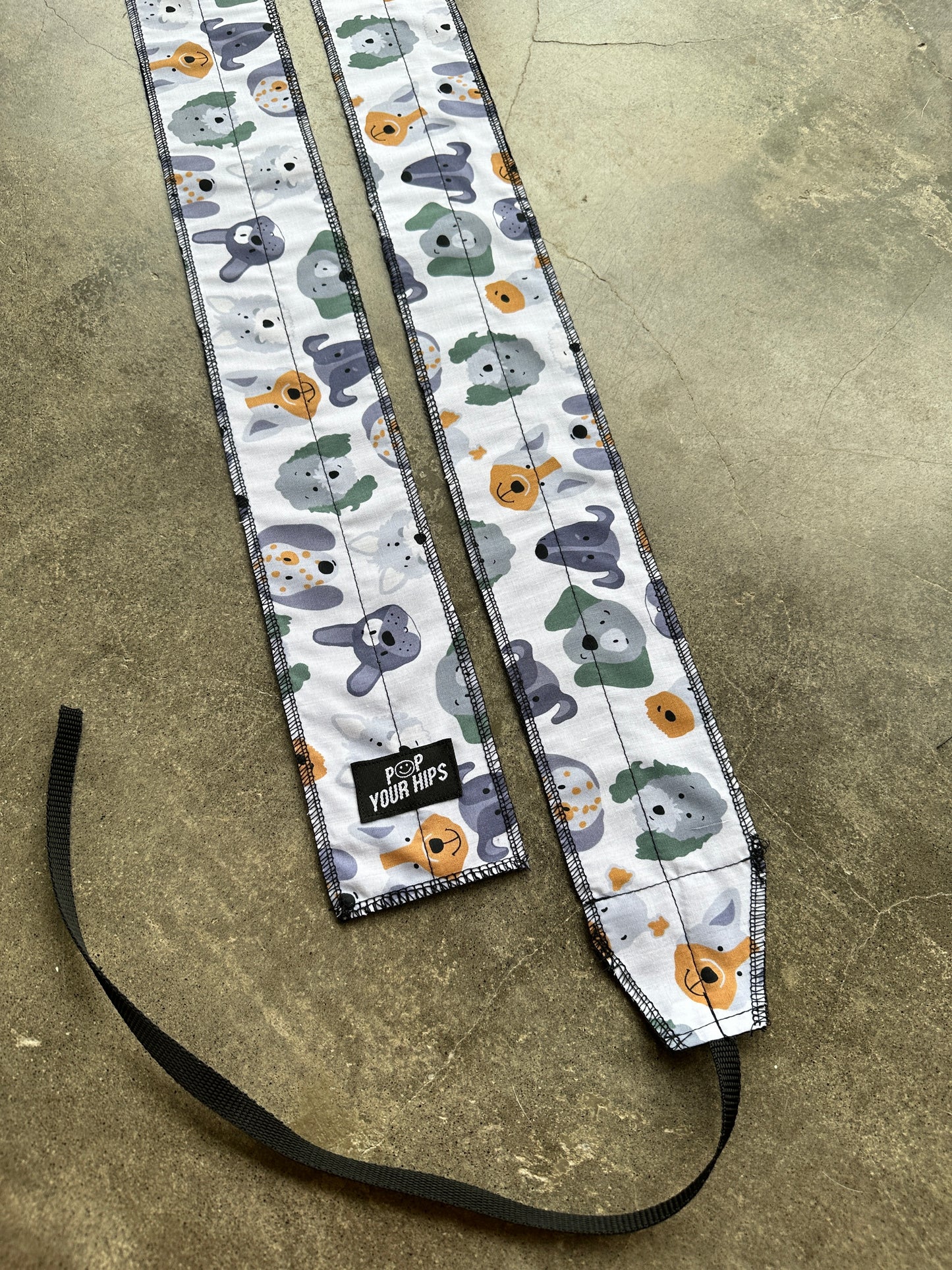 Party dogs wrist wraps