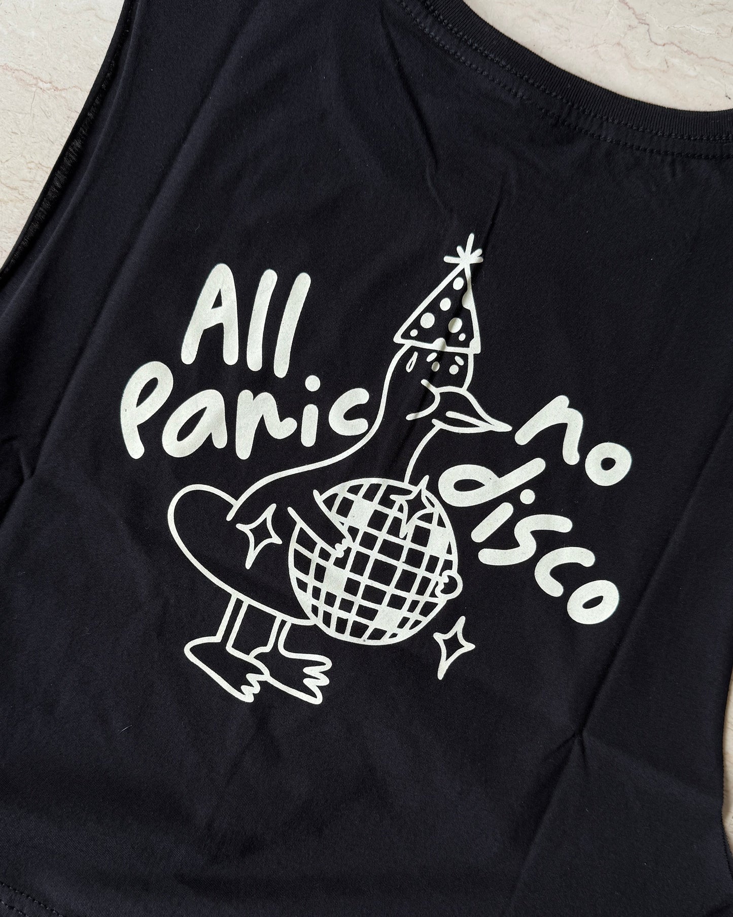 All panic no disco cropped muscle