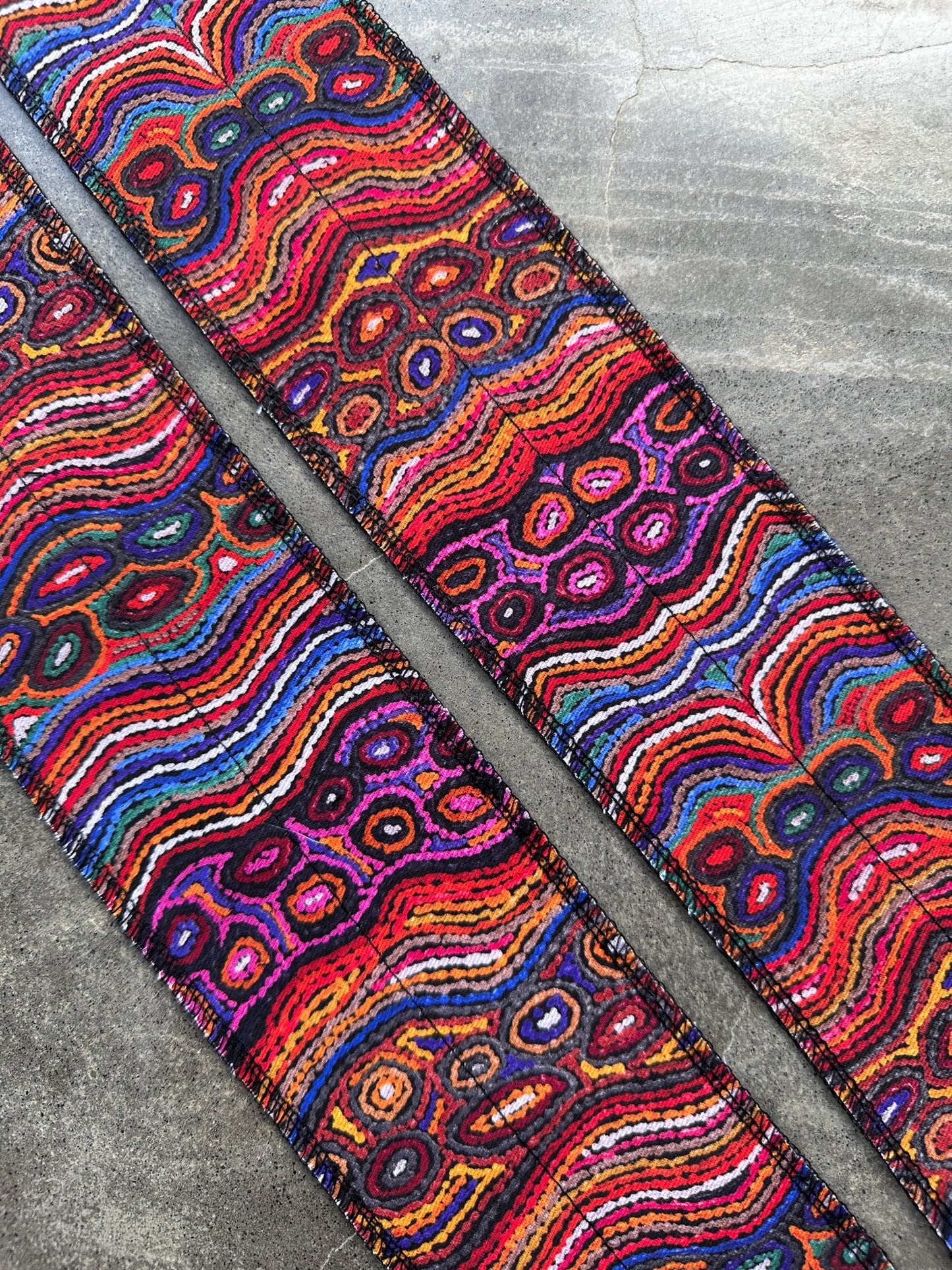 Embroidery wrist wraps