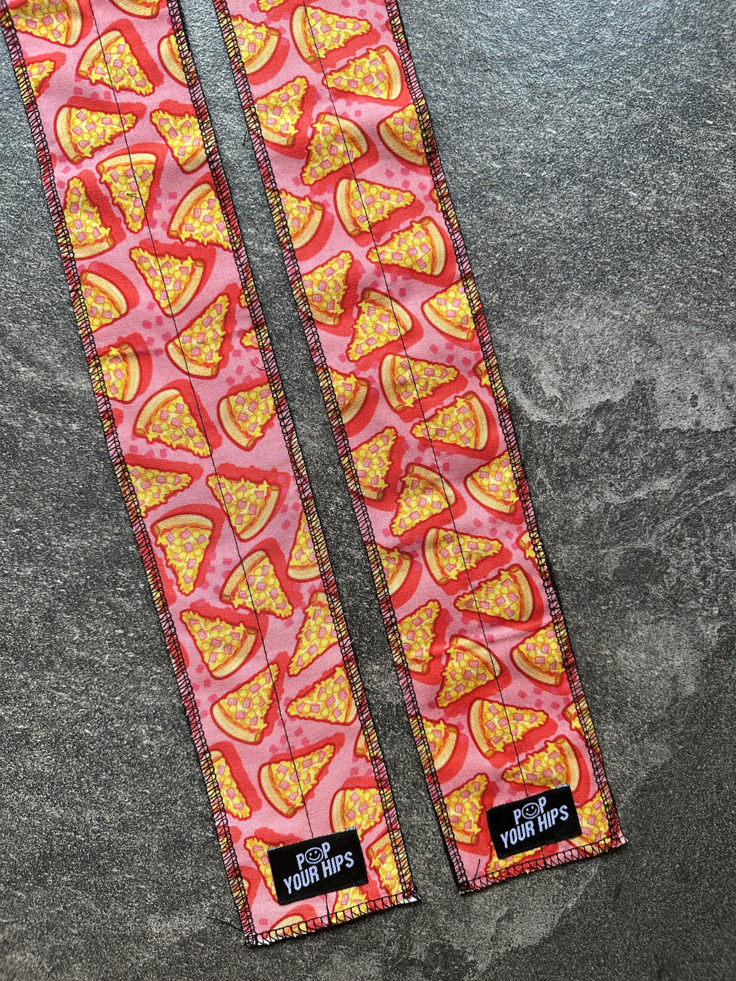 Pizza wrist wraps