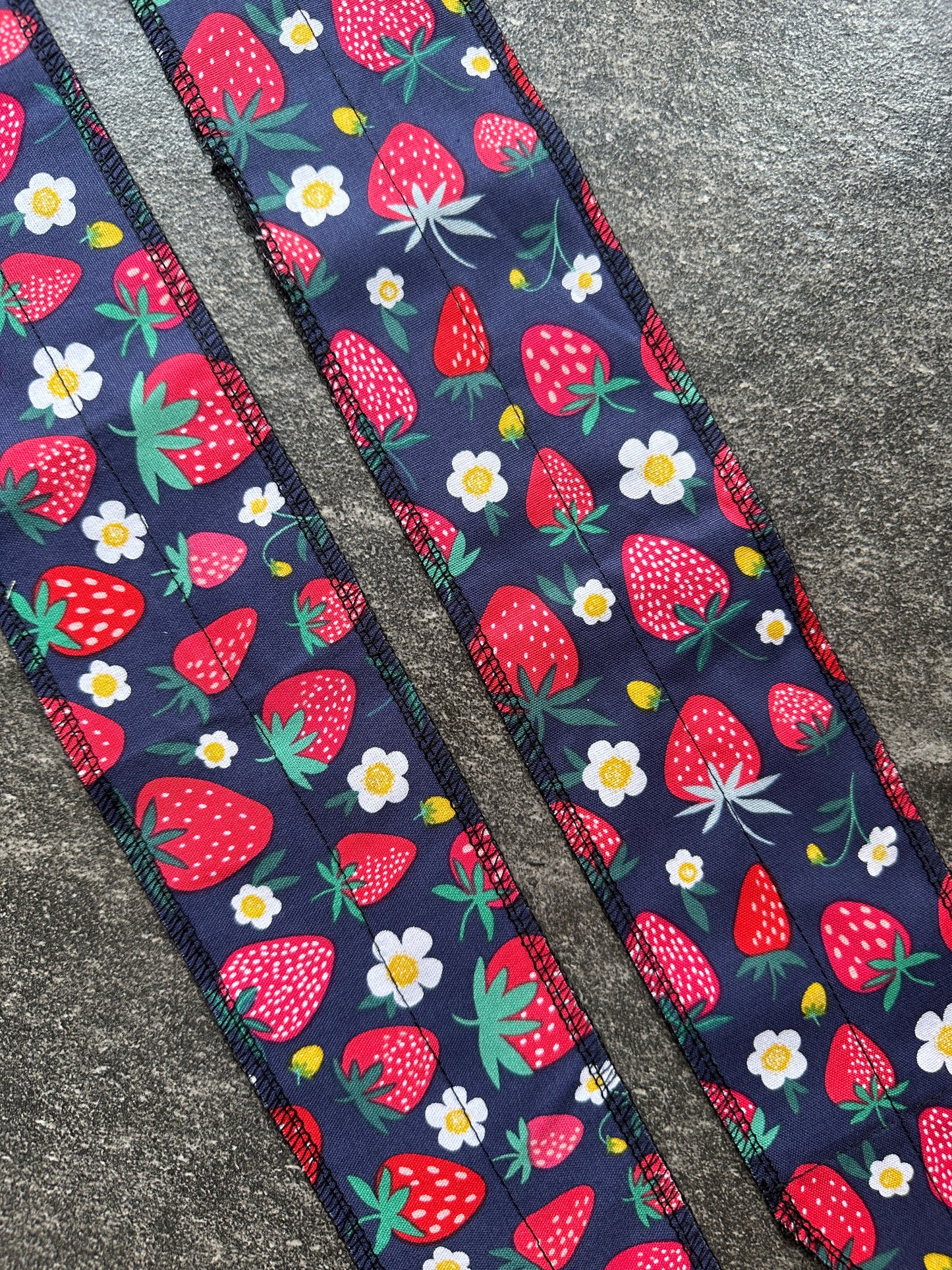 Strawberry fields wrist wraps