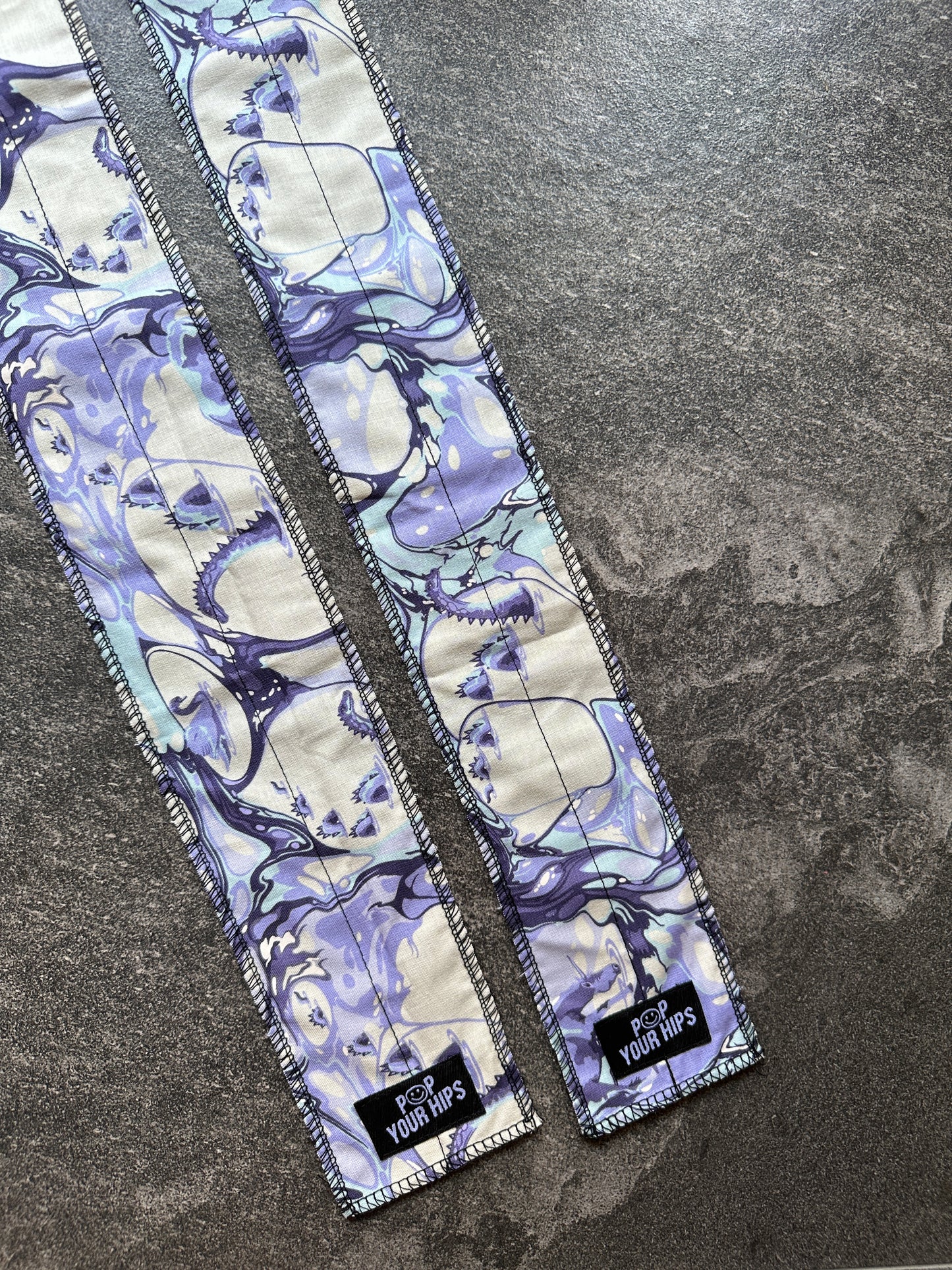 Marble wrist wraps
