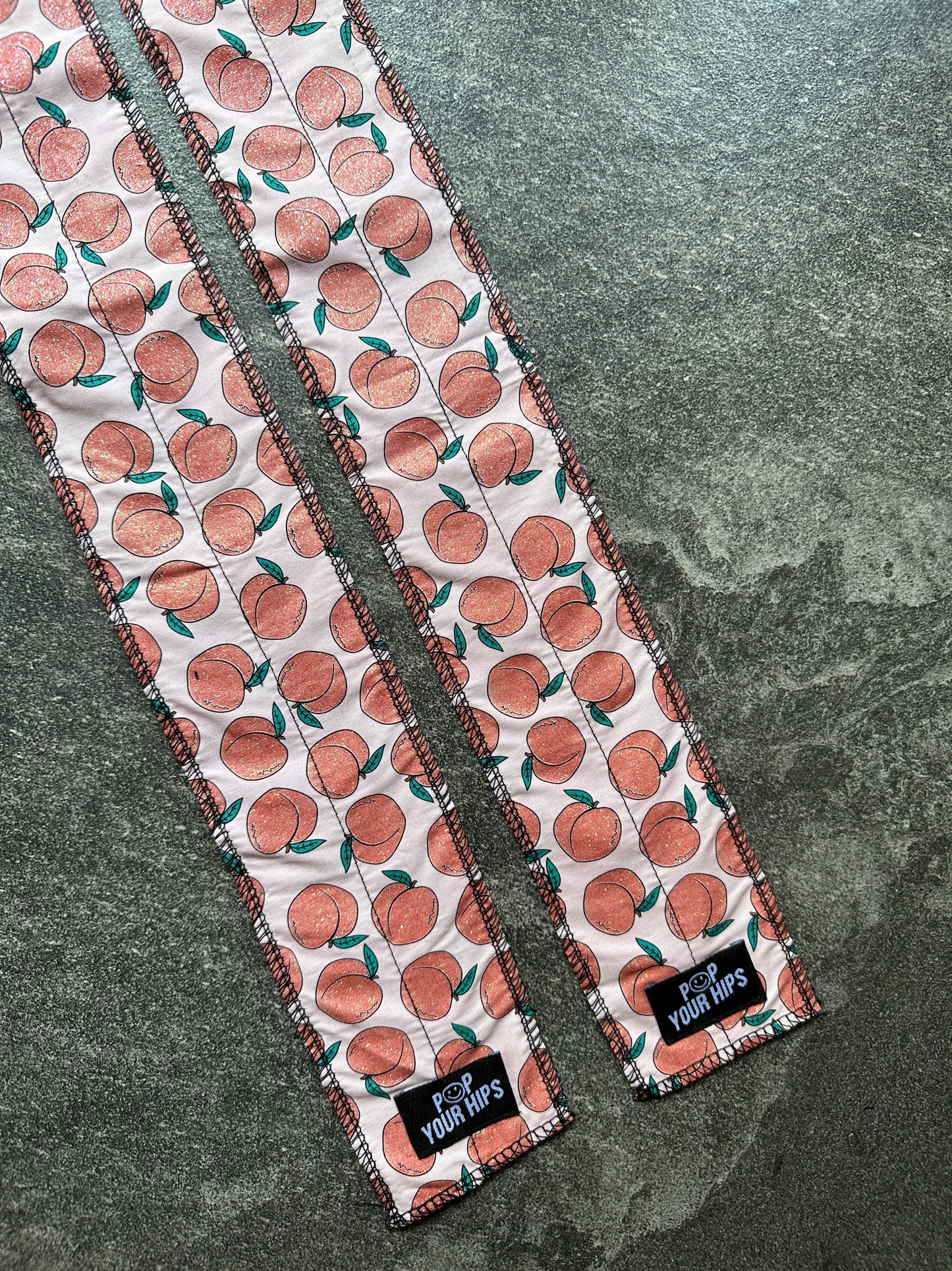 Glitter peaches