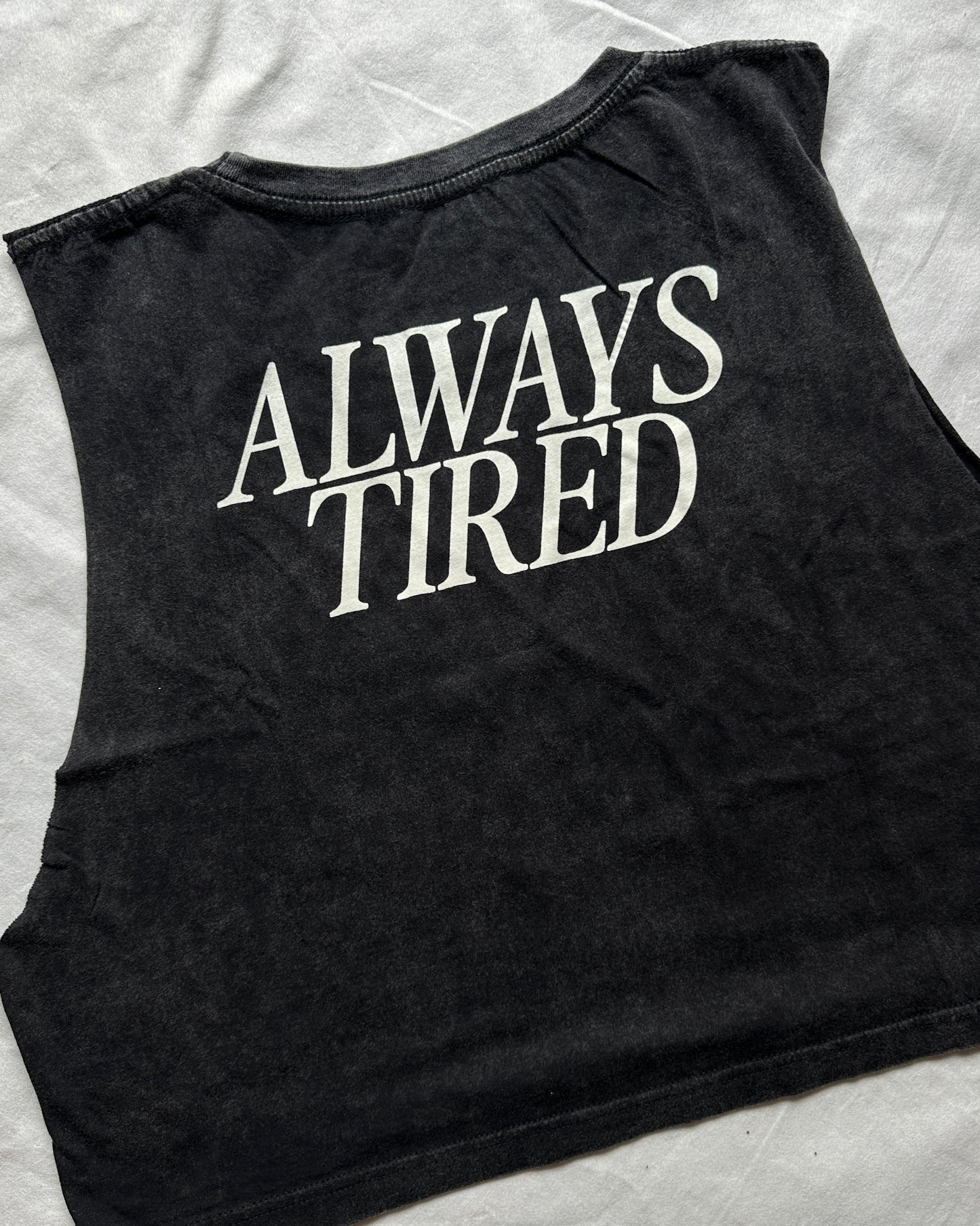 Always tired cropped muscle