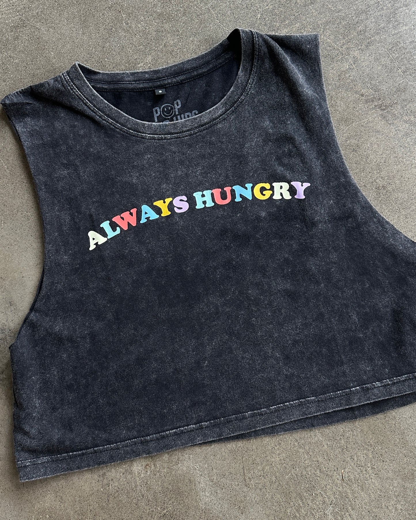 Always hungry cropped muscle