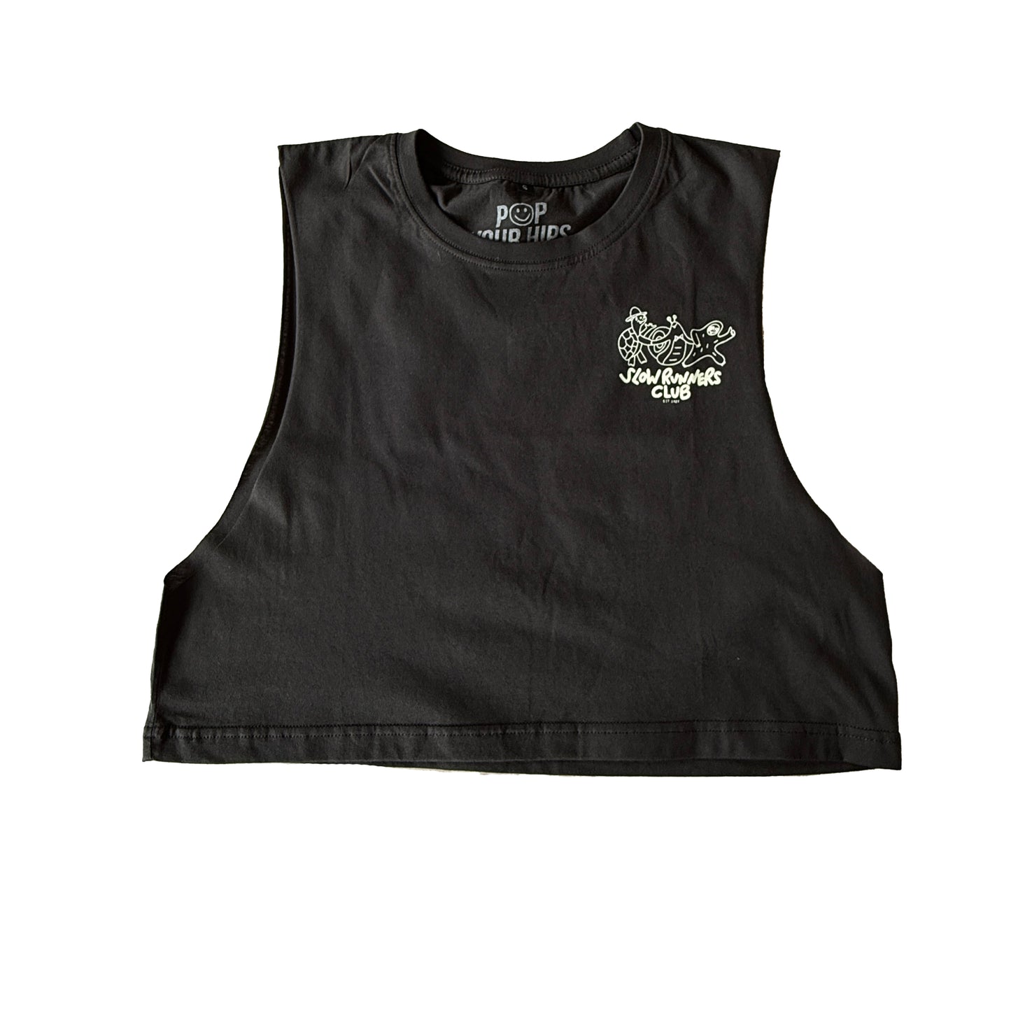 Slow runners club cropped muscle