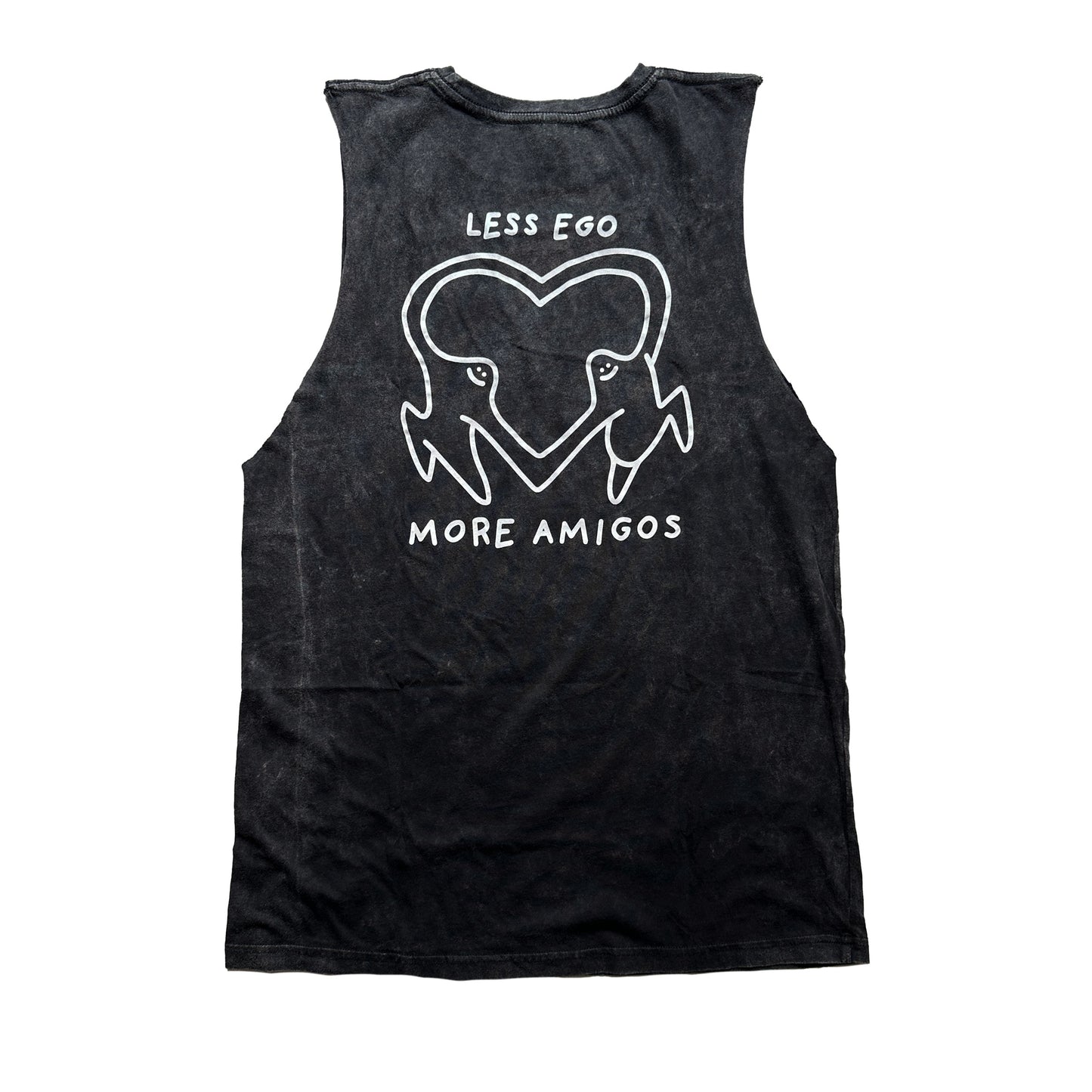 Less ego, more amigos muscle tank