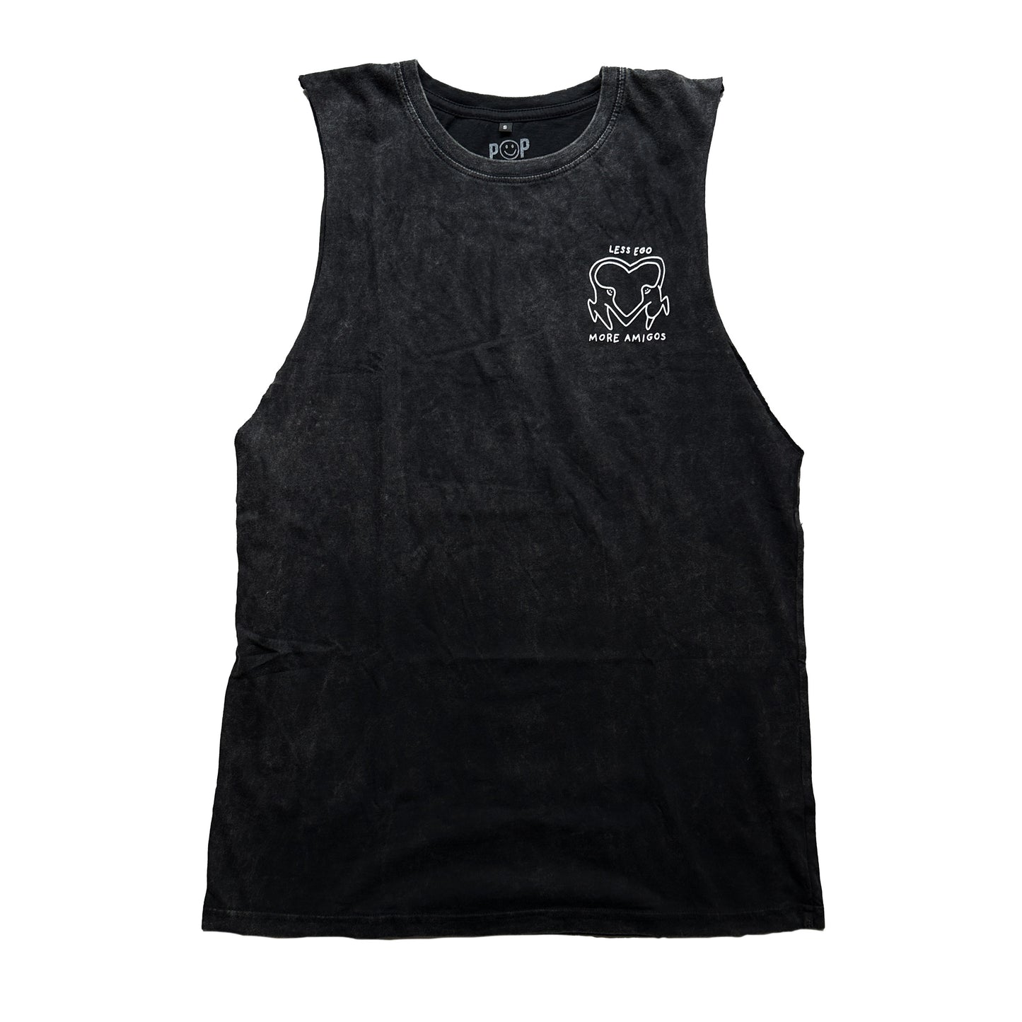 Less ego, more amigos muscle tank