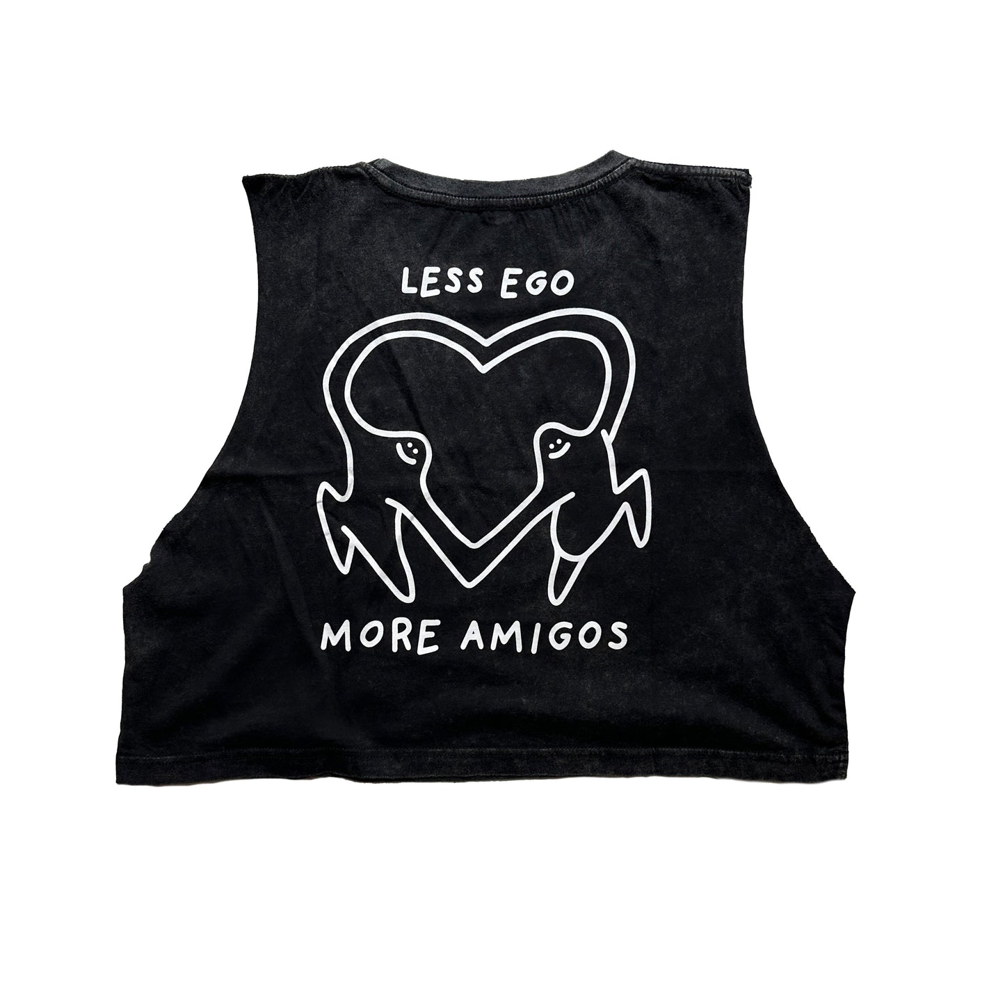 Less ego, more amigos cropped muscle