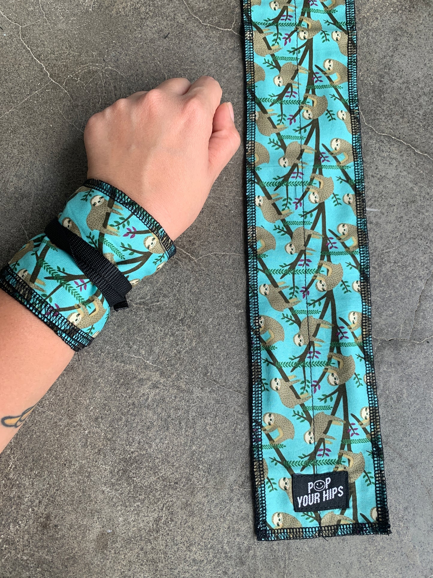 Sloths wrist wraps