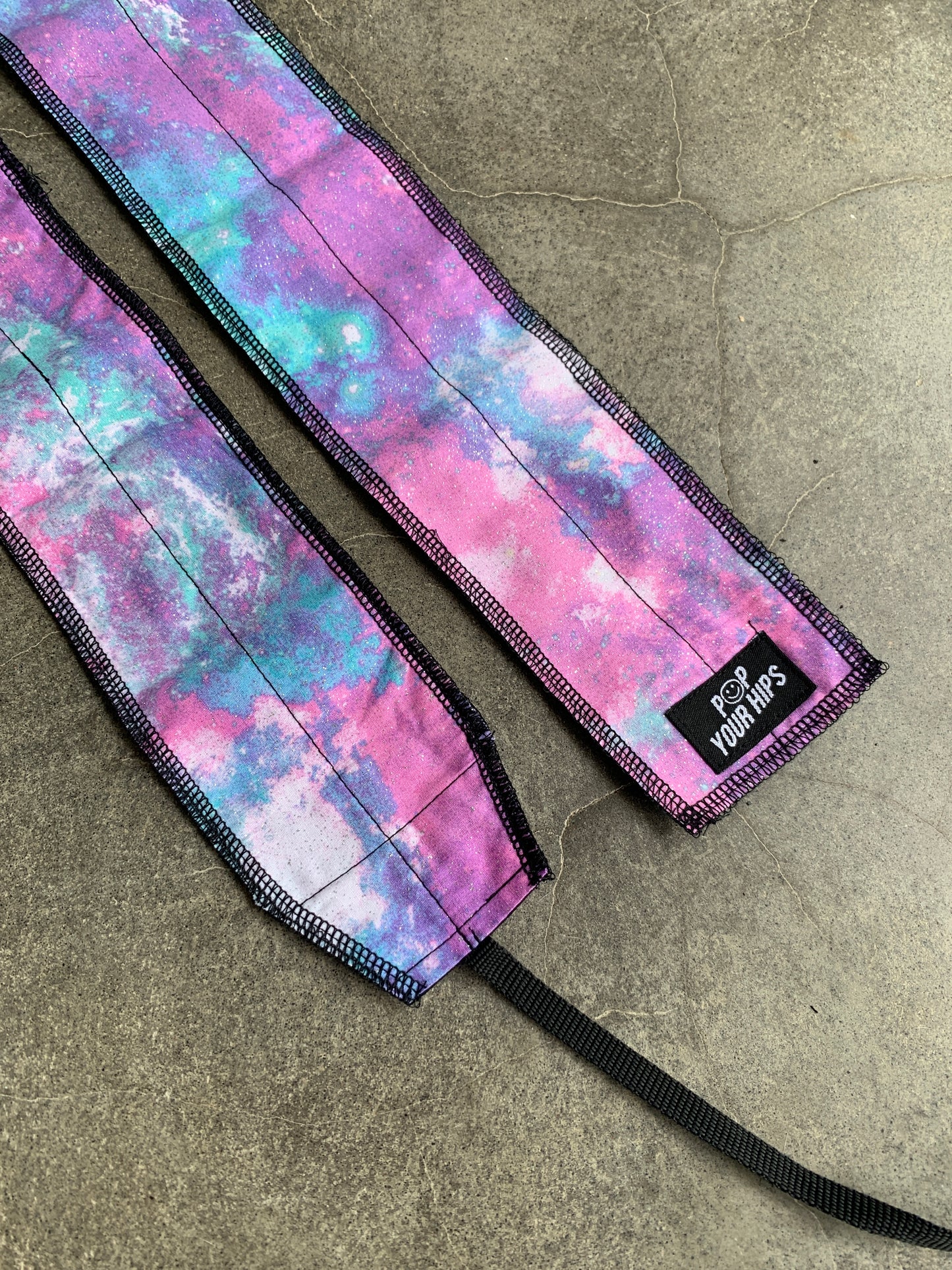 Paddle pop glitter wrist wraps