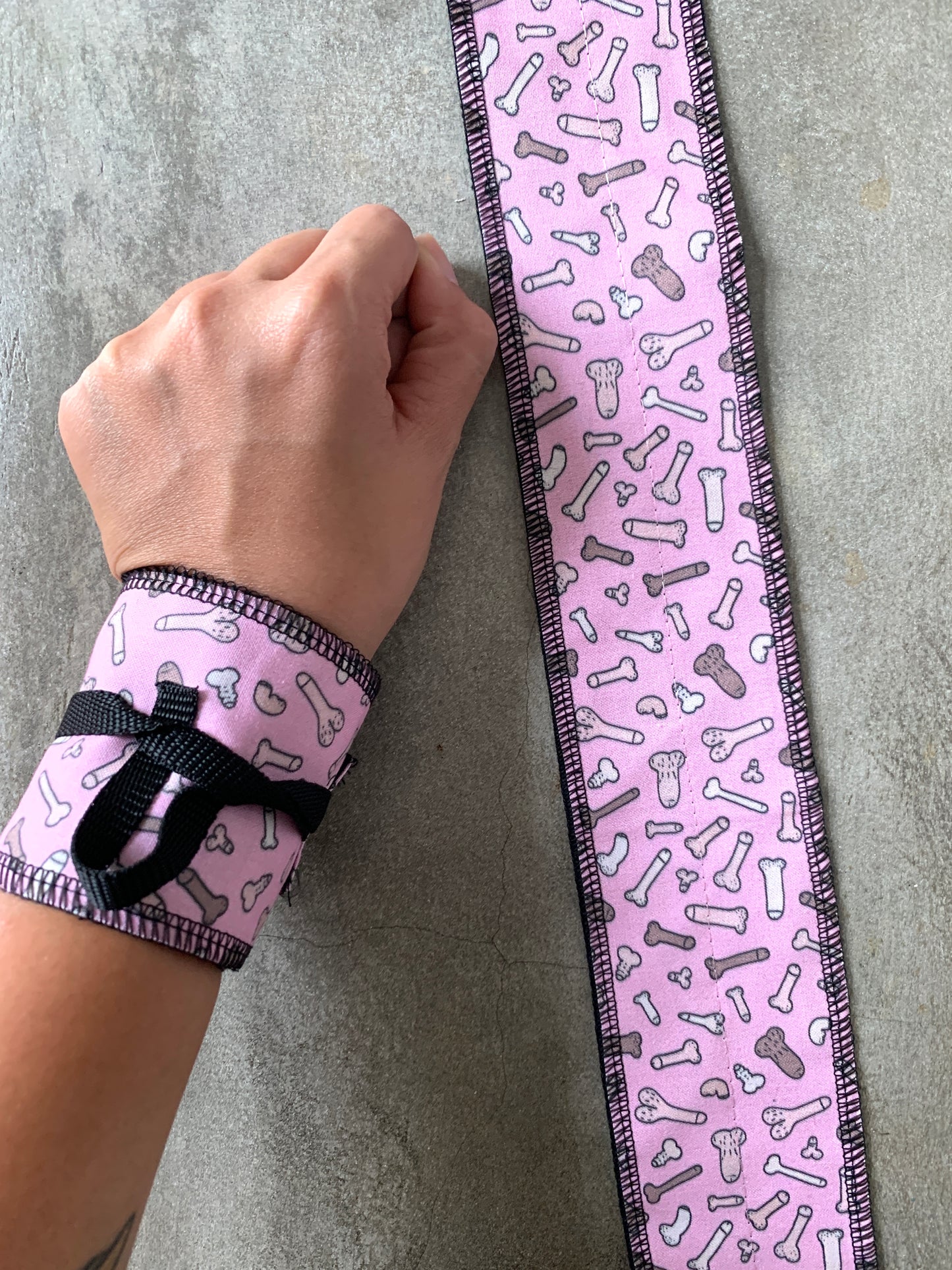 Naughty wrist wraps