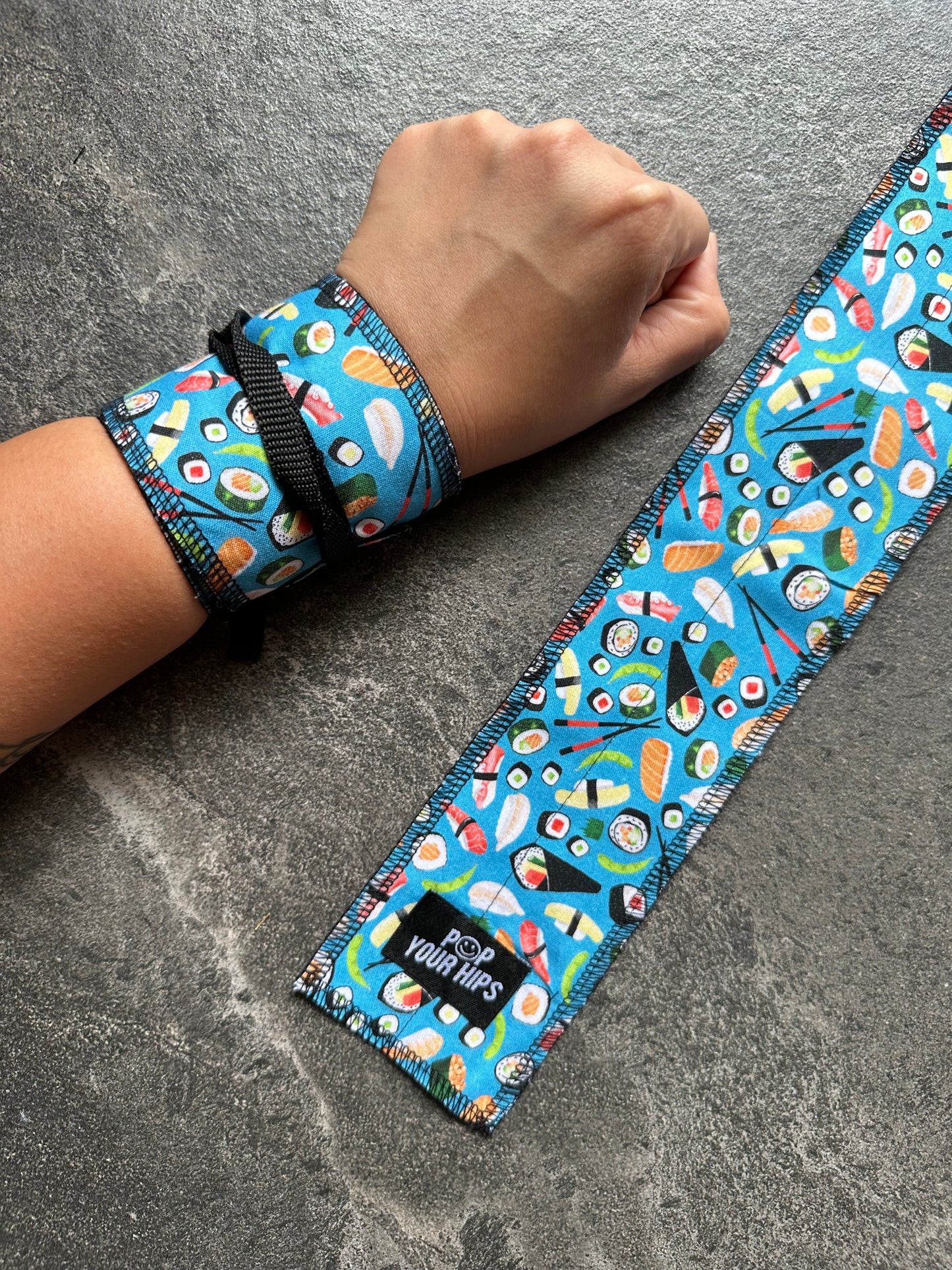 Sushi wrist wraps
