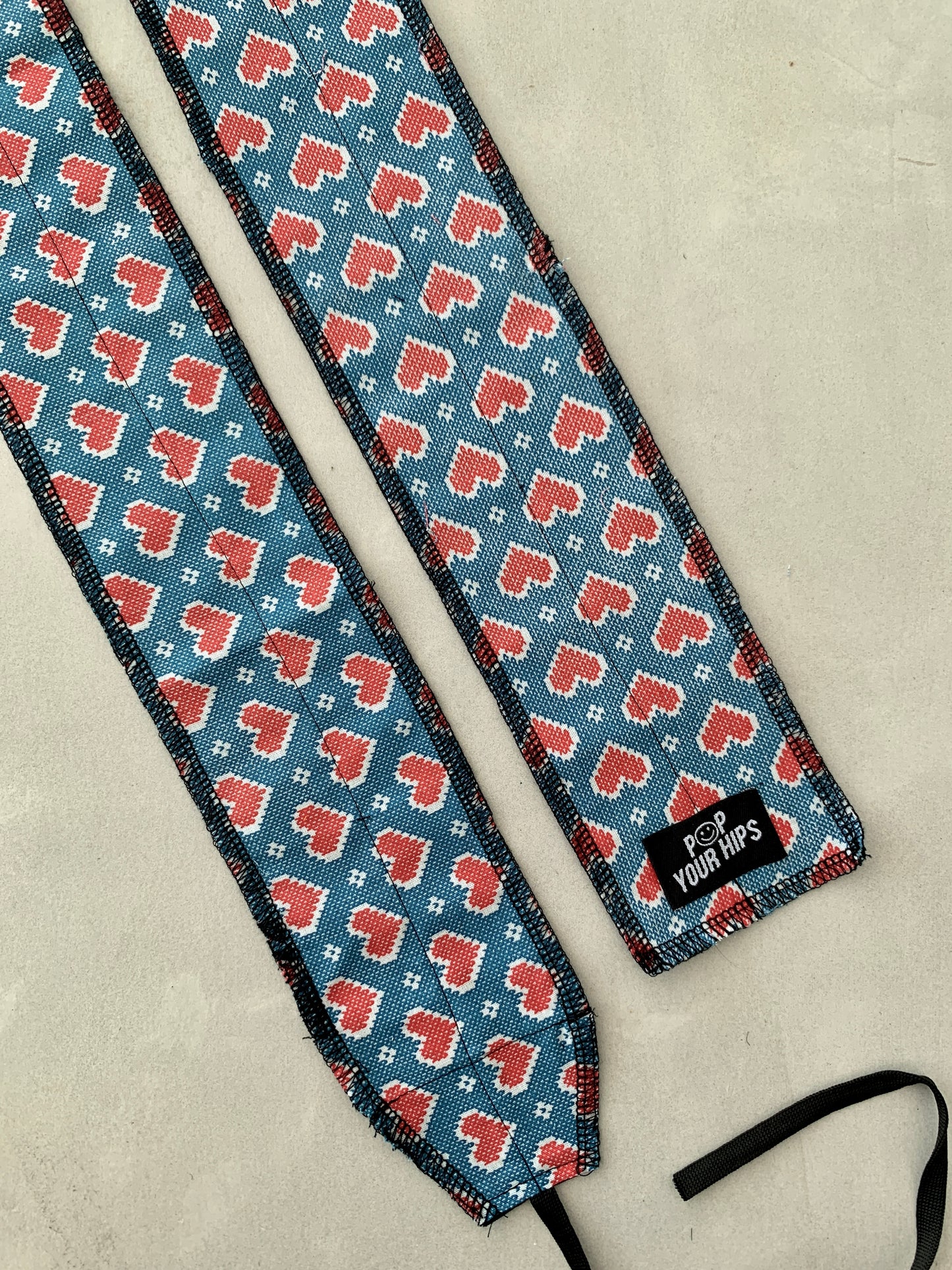 Hearts wrist wraps