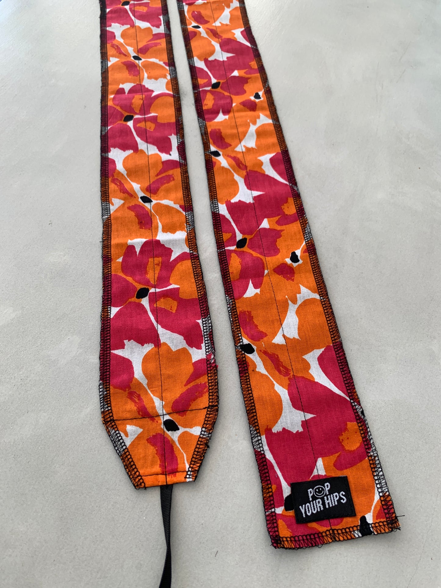 Floral wrist wraps