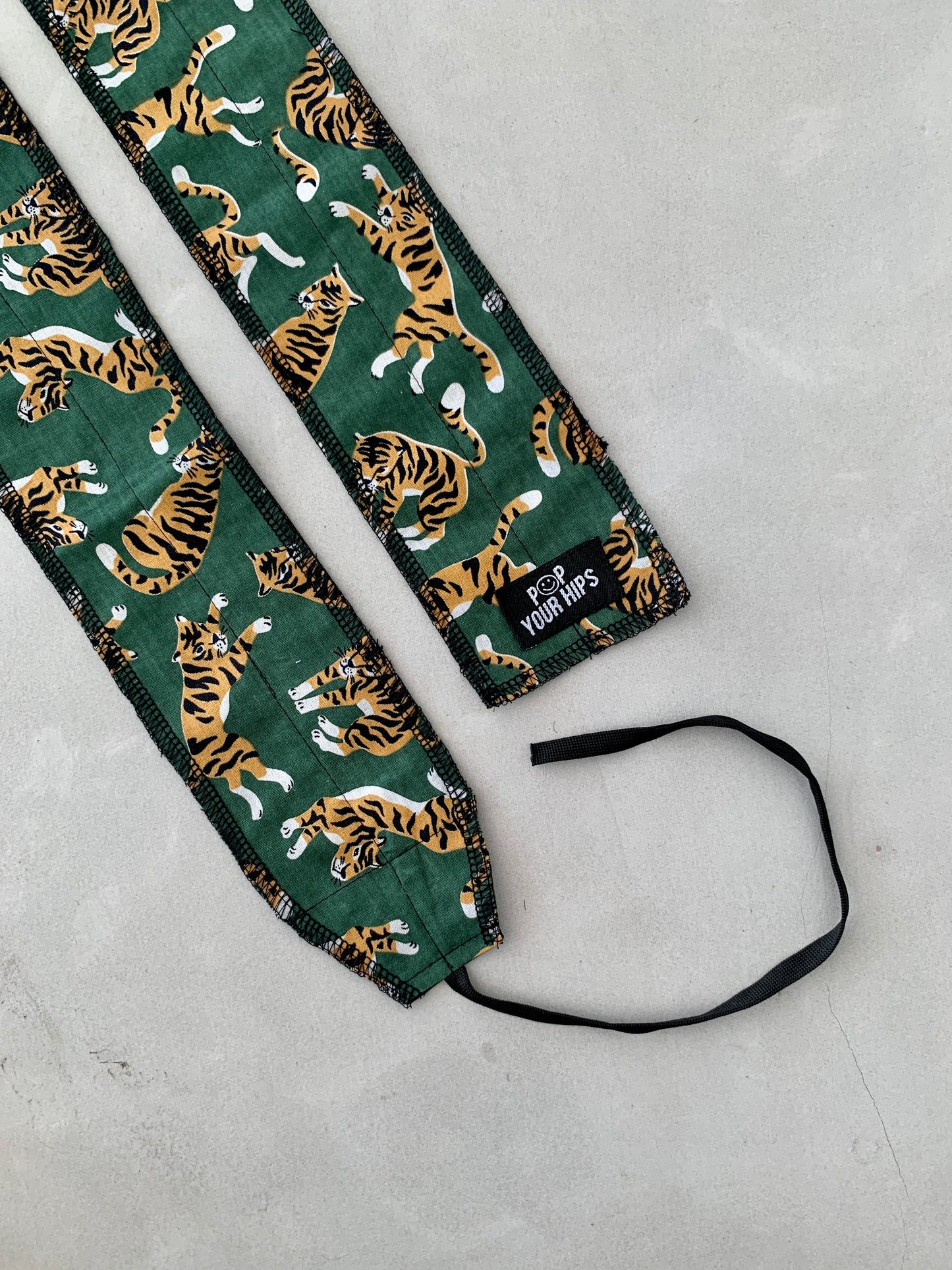 Green tigers wrist wraps