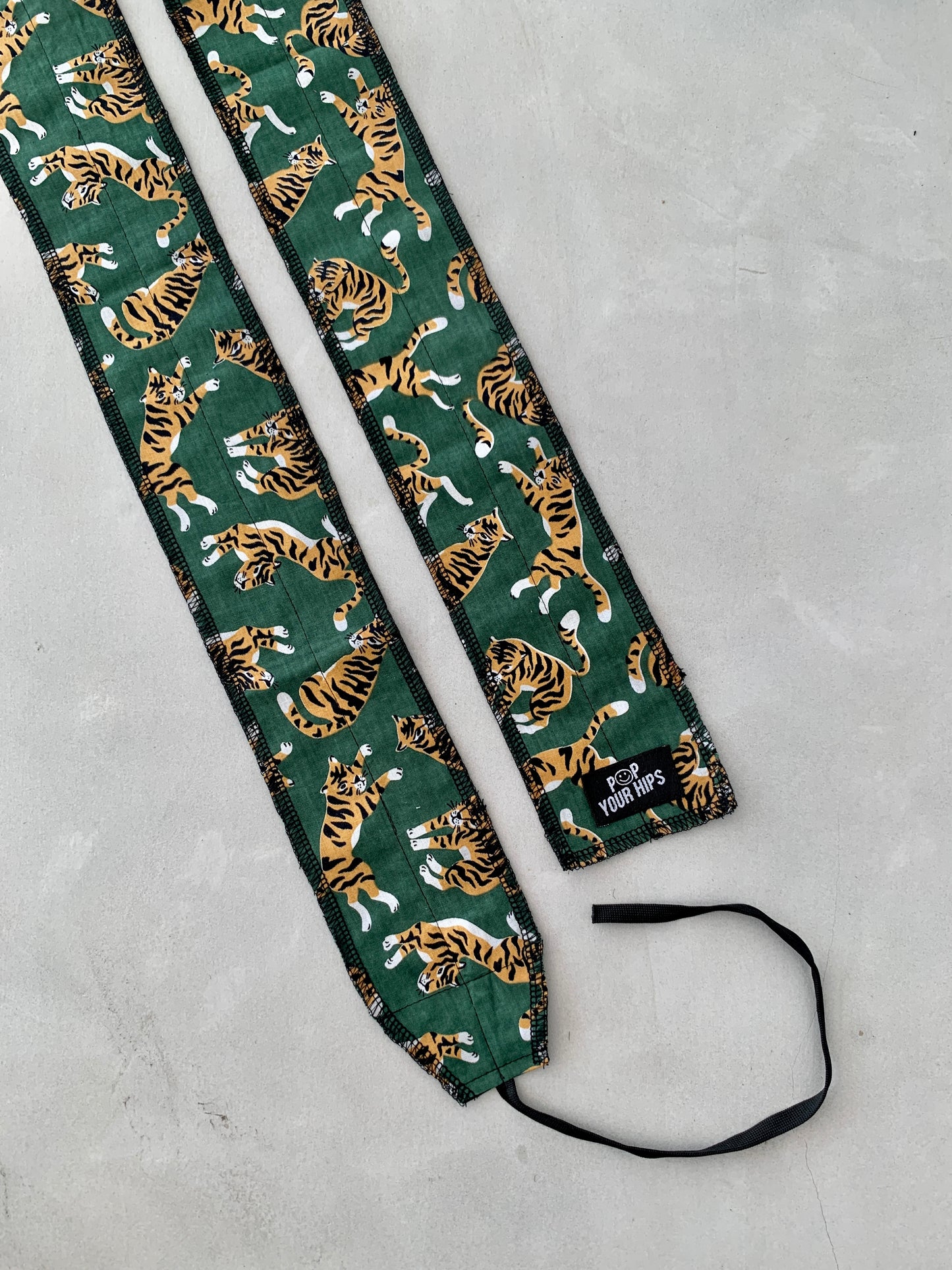 Green tigers wrist wraps