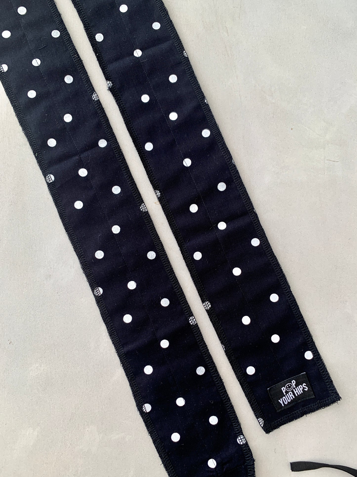 Polka wrist wraps