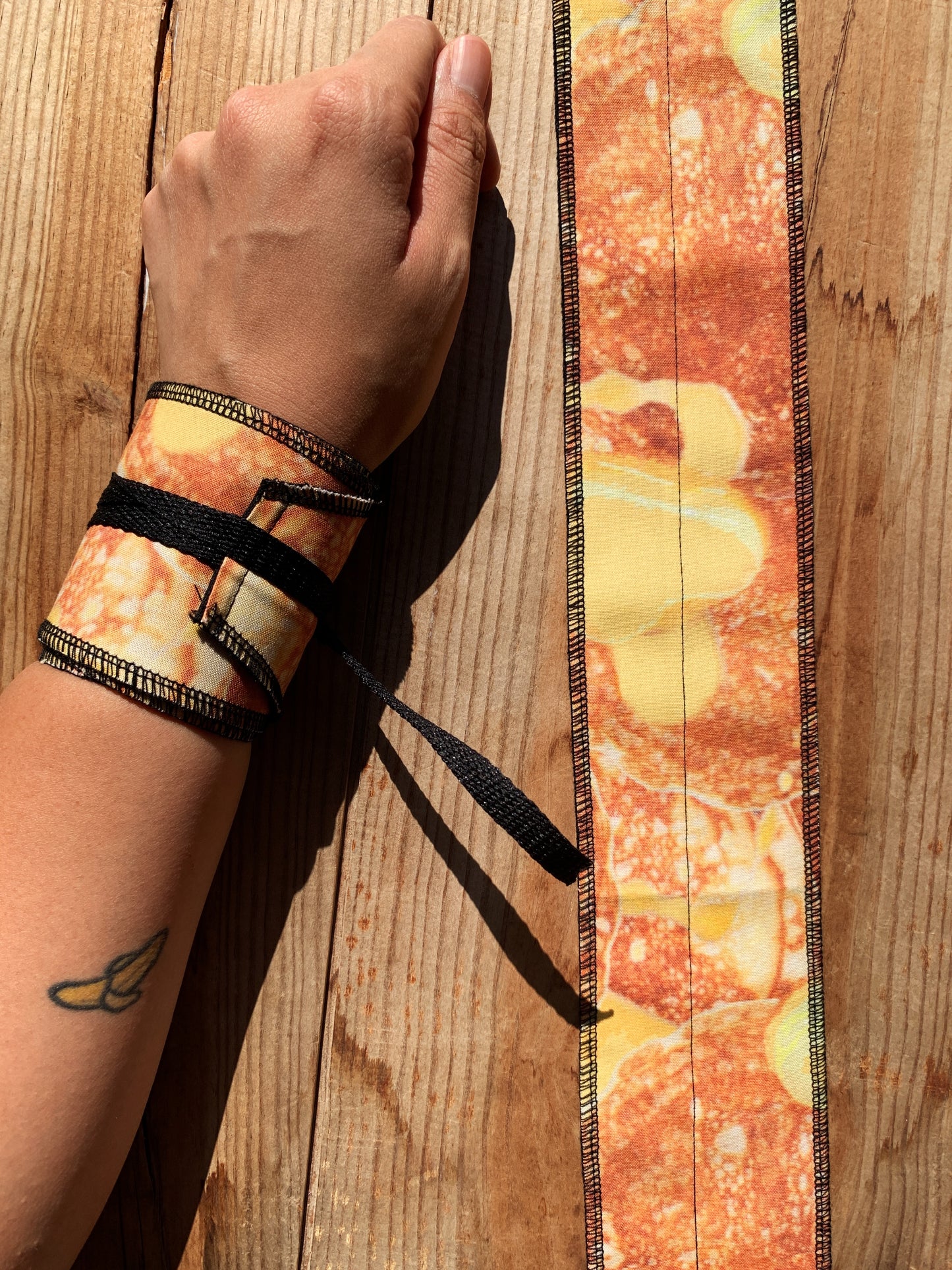 Pancakes & butter wrist wraps