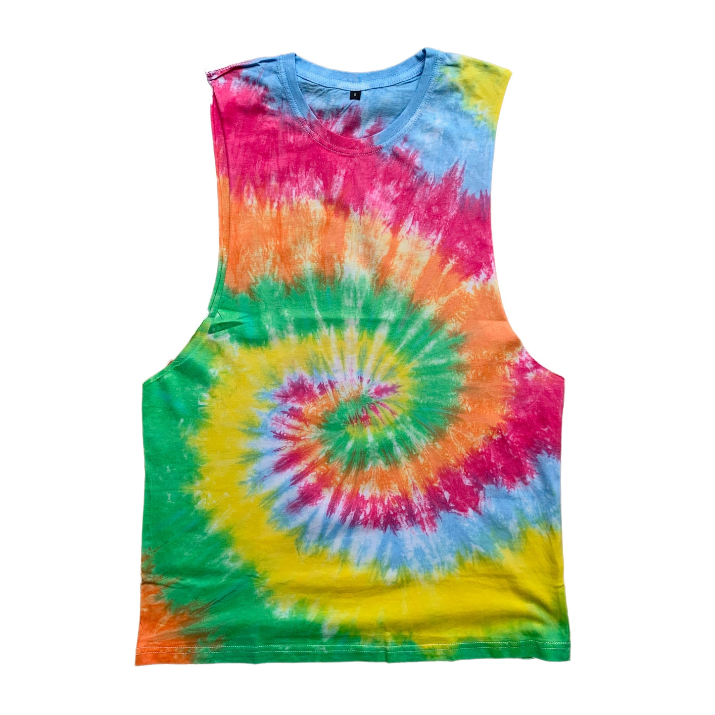 Tie dye muscle tank