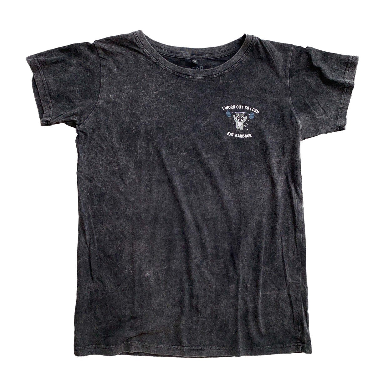 Workout to eat garbage T-shirt