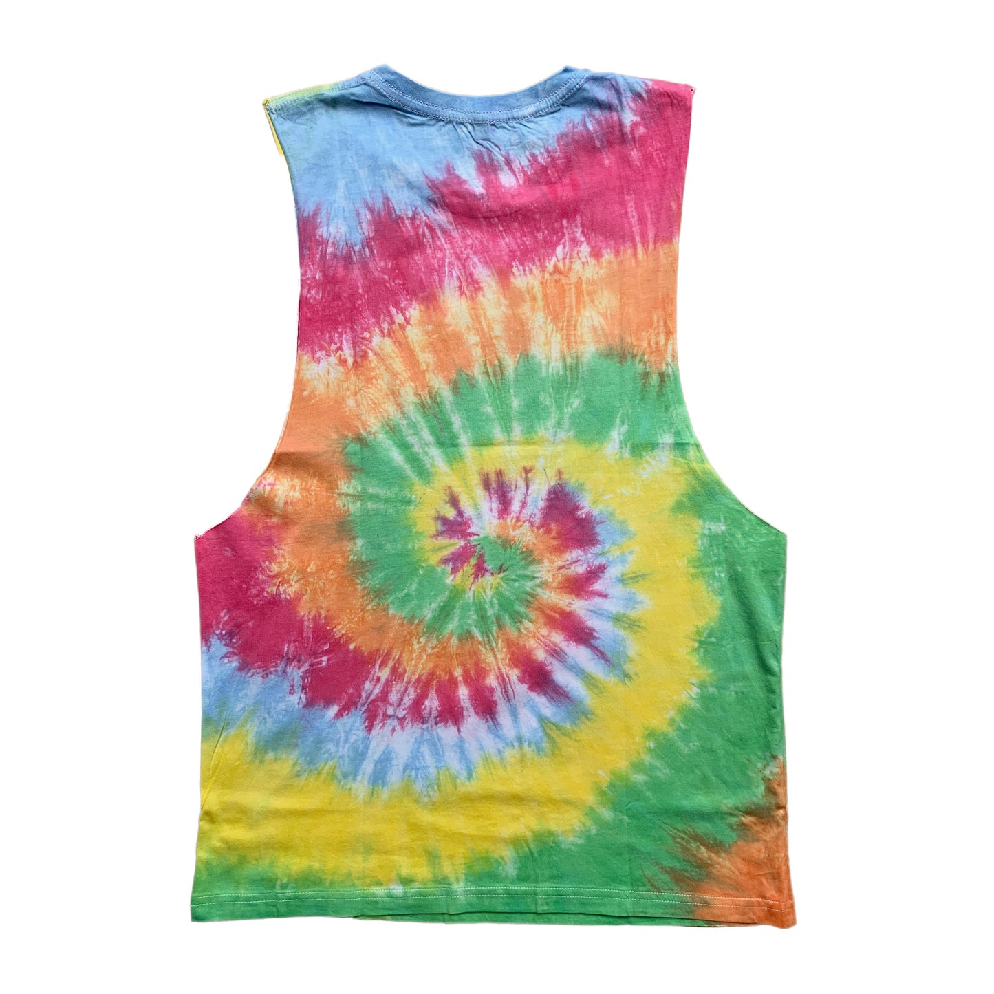Tie dye muscle tank