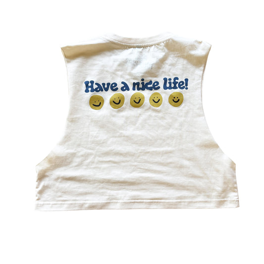 Have a nice life! 😀 cropped muscle tank