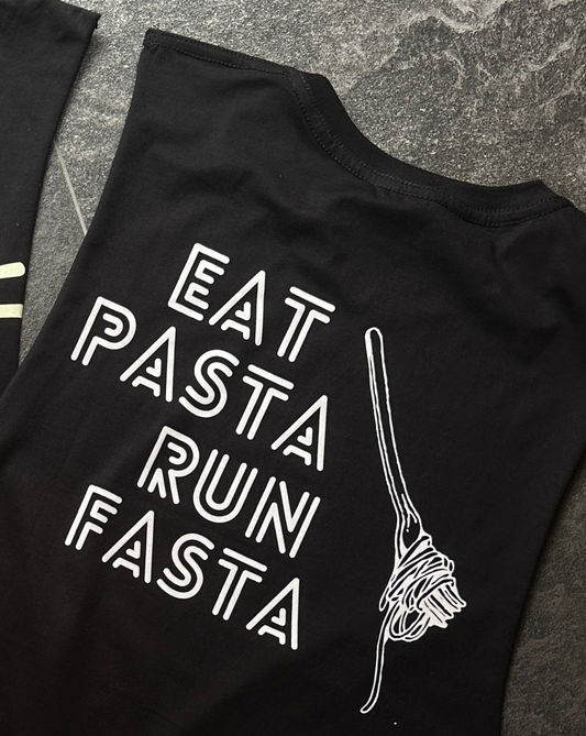 Eat pasta run fasta muscle tank