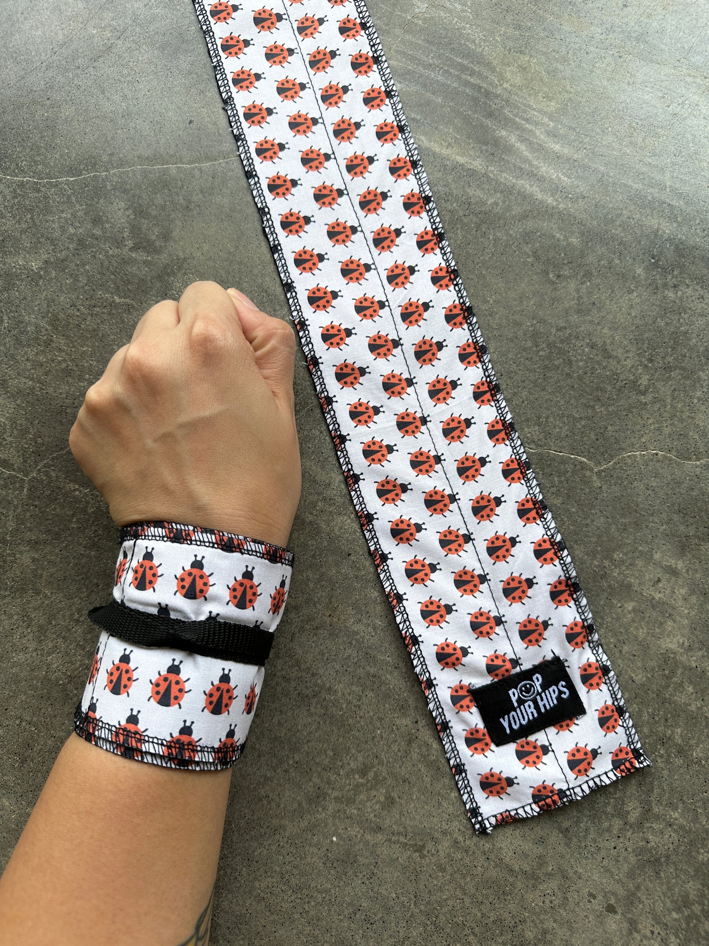 Ladybugs wrist wraps