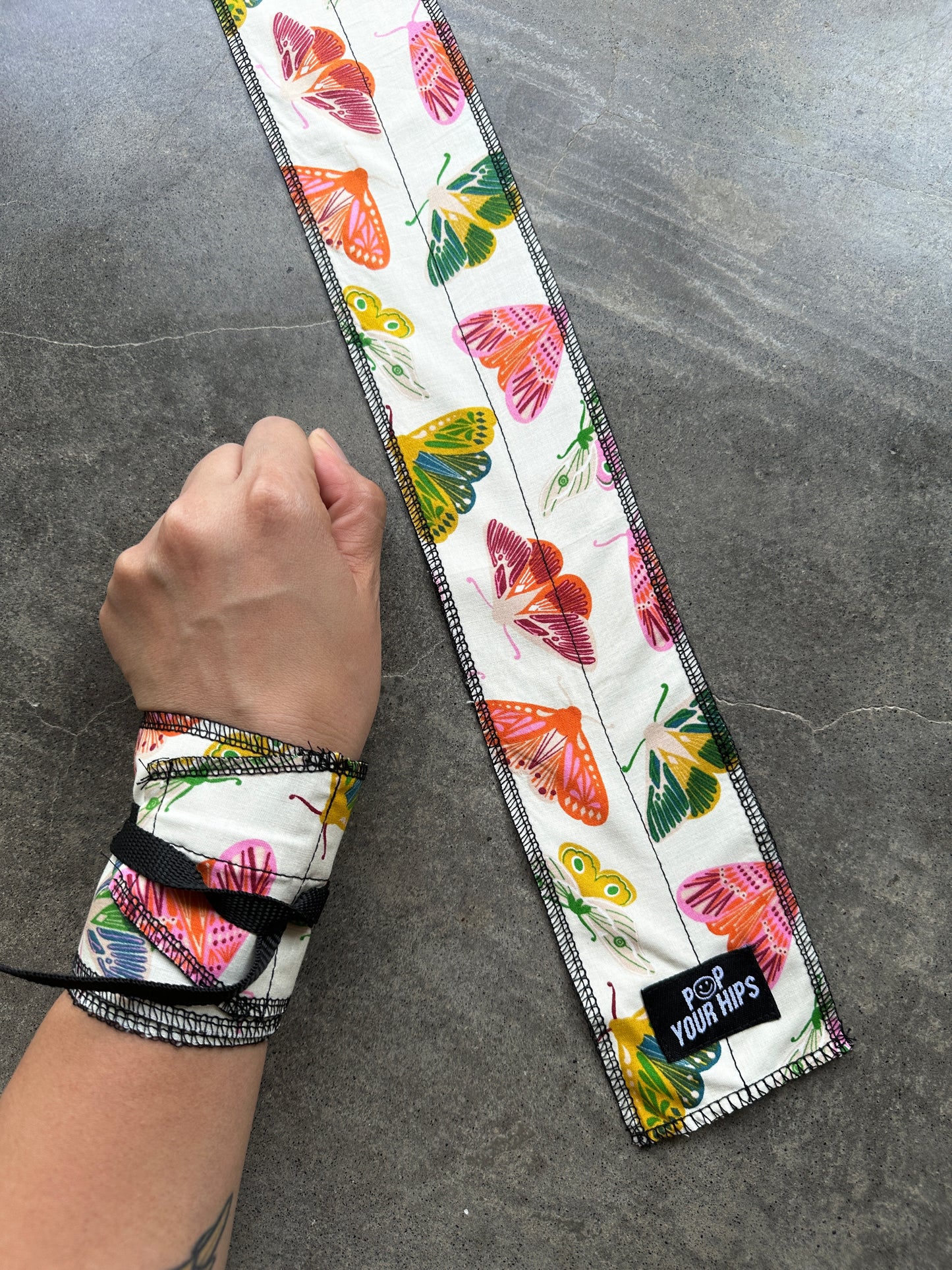 Butterflies wrist wraps