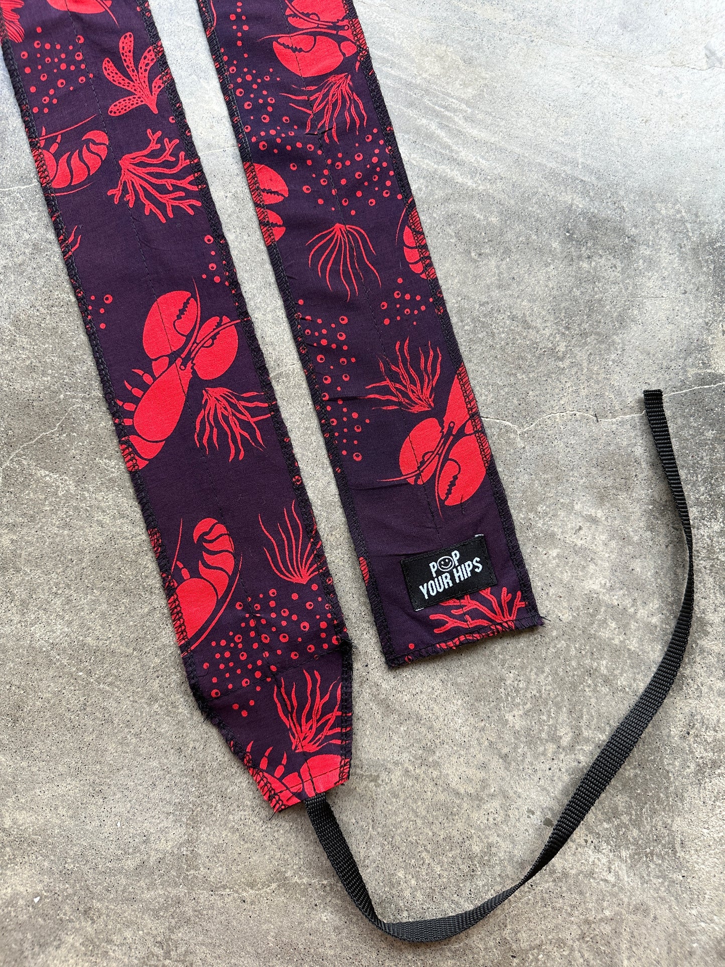 Red lobsters wrist wraps