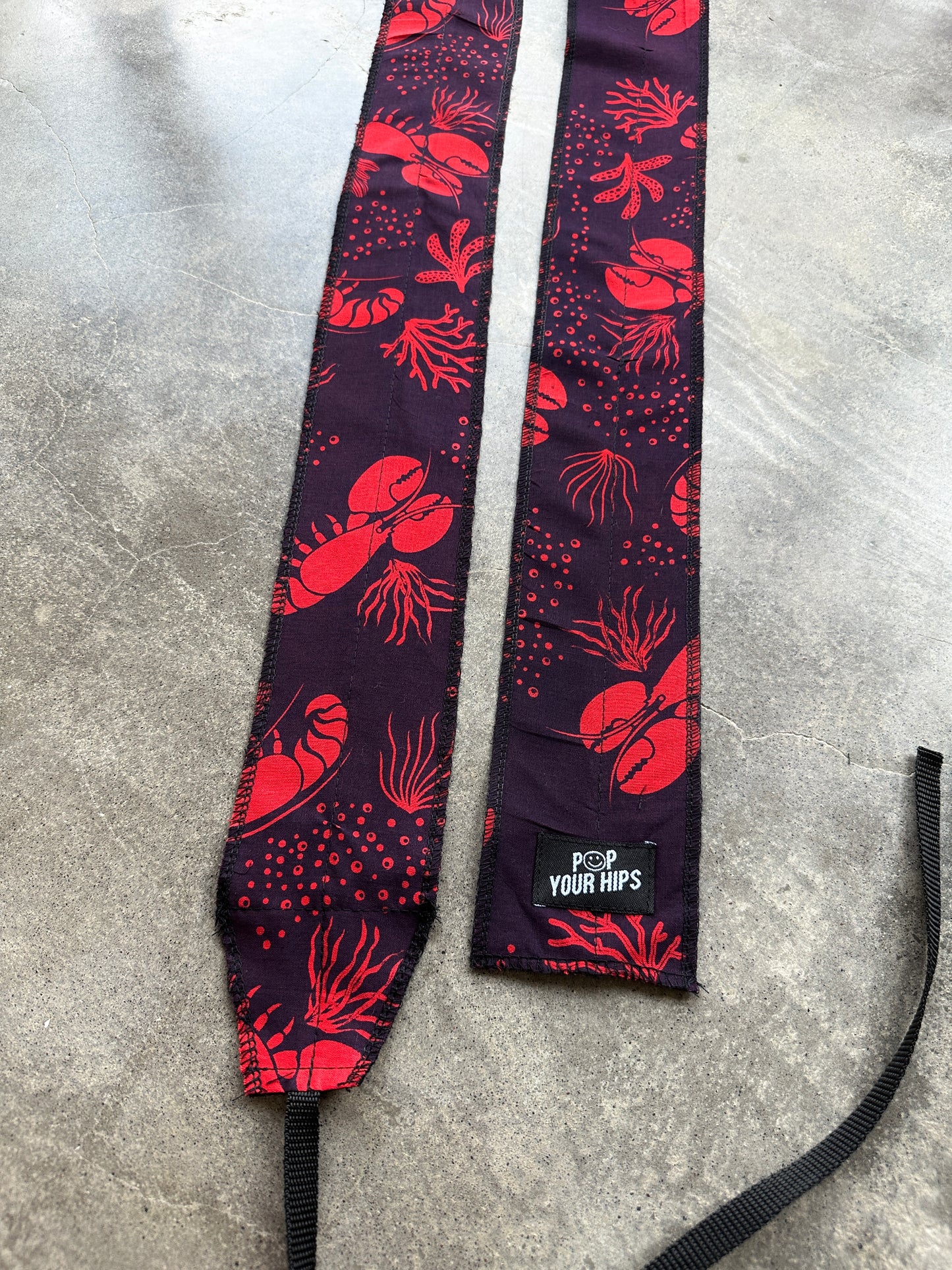 Red lobsters wrist wraps