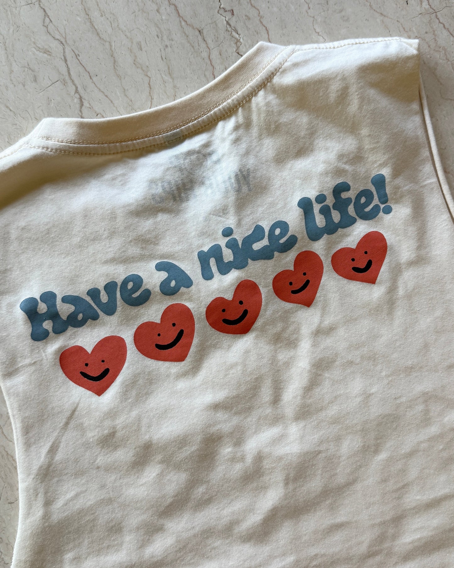 Have a nice life! ❤️ cropped muscle tank