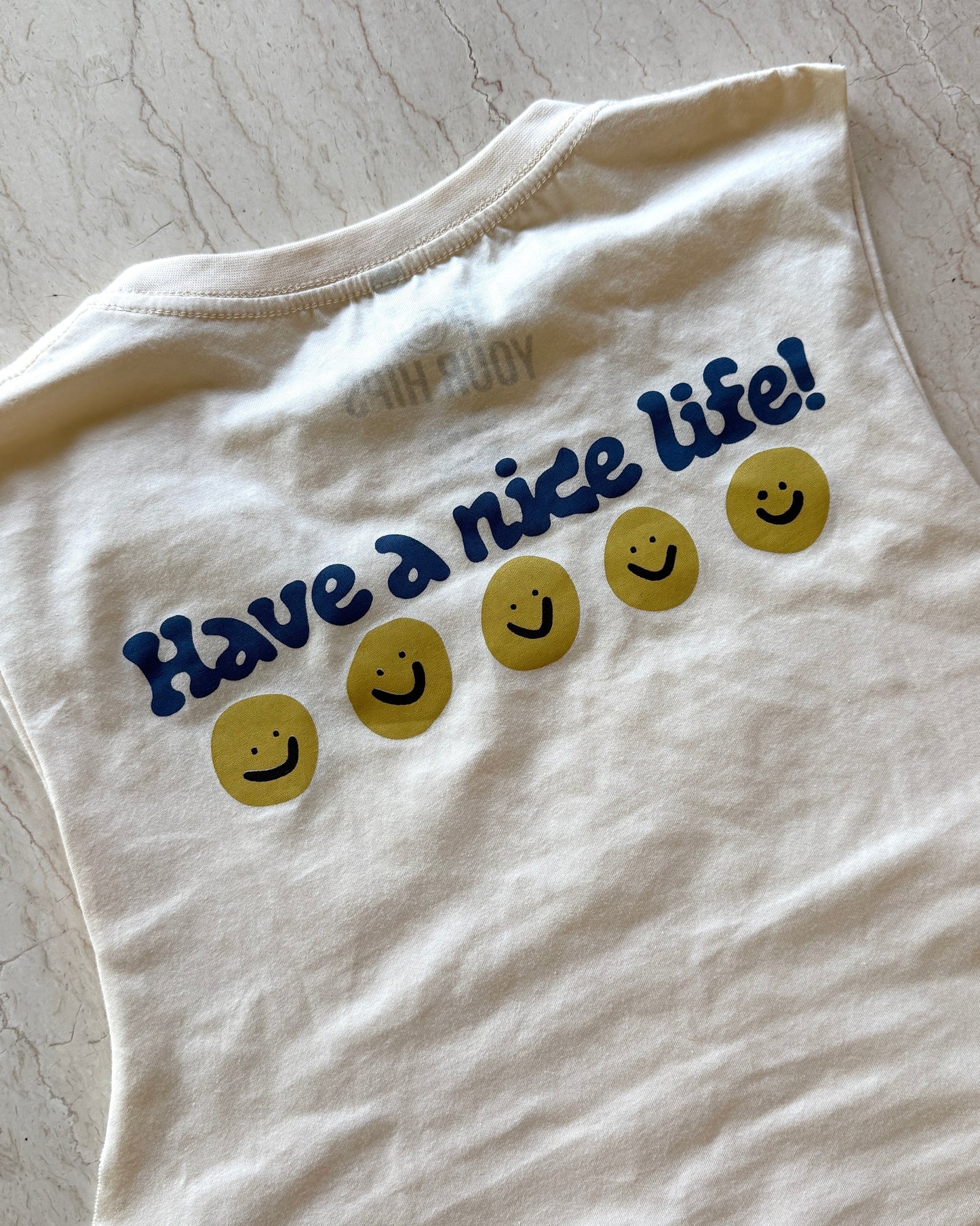 Have a nice life! 😀 cropped muscle tank