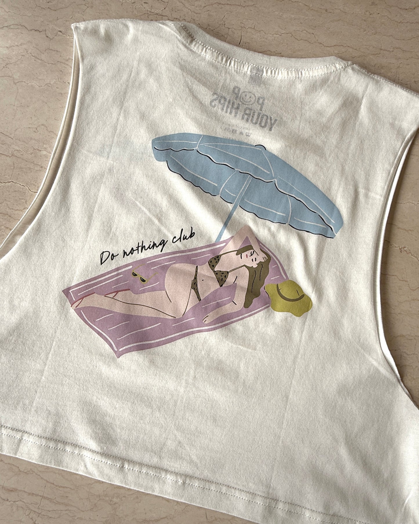 Do nothing club cropped muscle