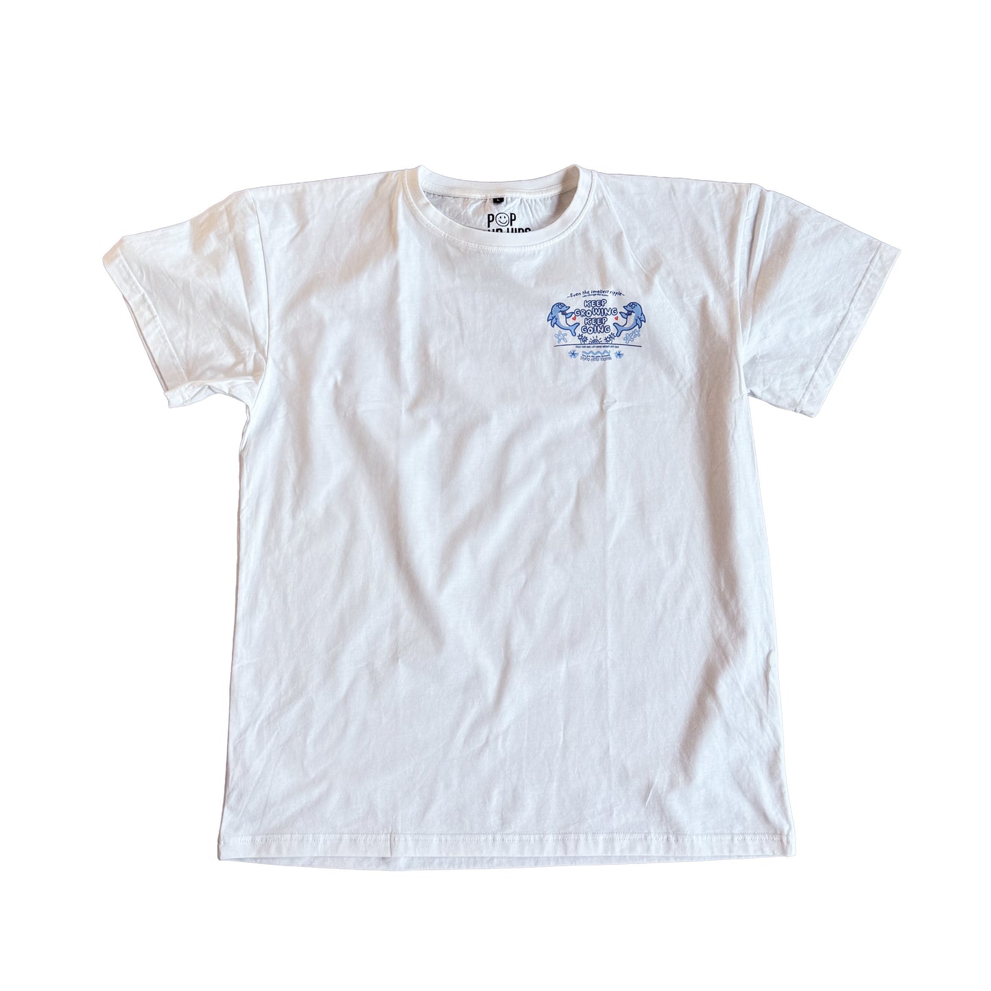 Keep growing keep going oversized tee