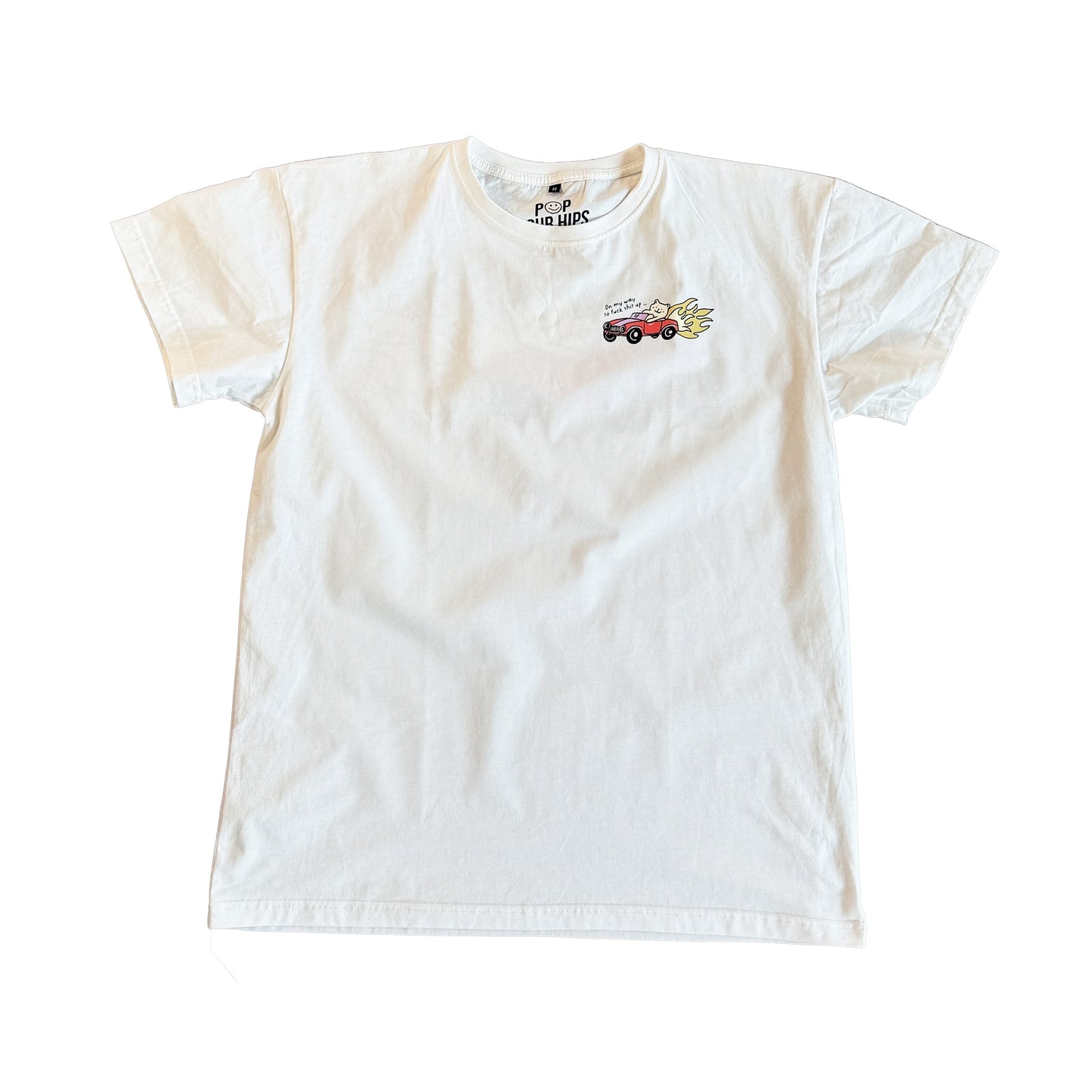 On my way to fuck shit up oversized tee