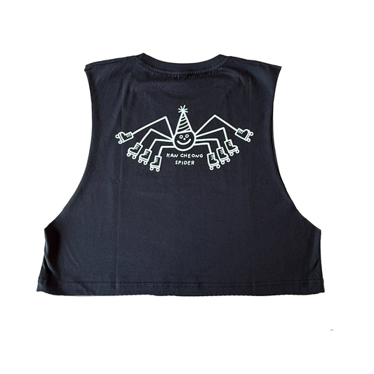 Kancheong spider cropped muscle tank