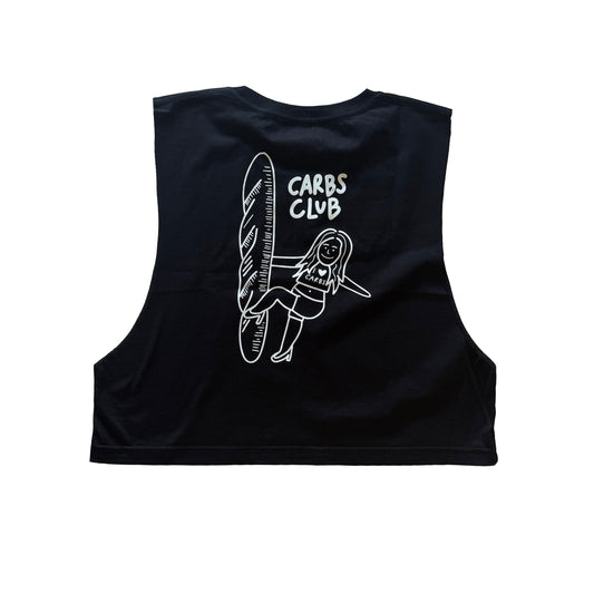 Carbs club cropped muscle