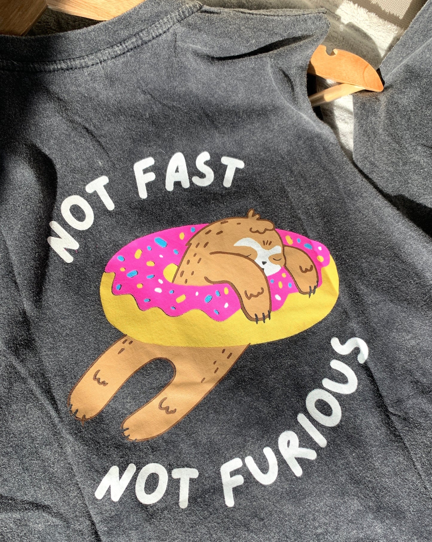 Not fast not furious (donut) muscle tank