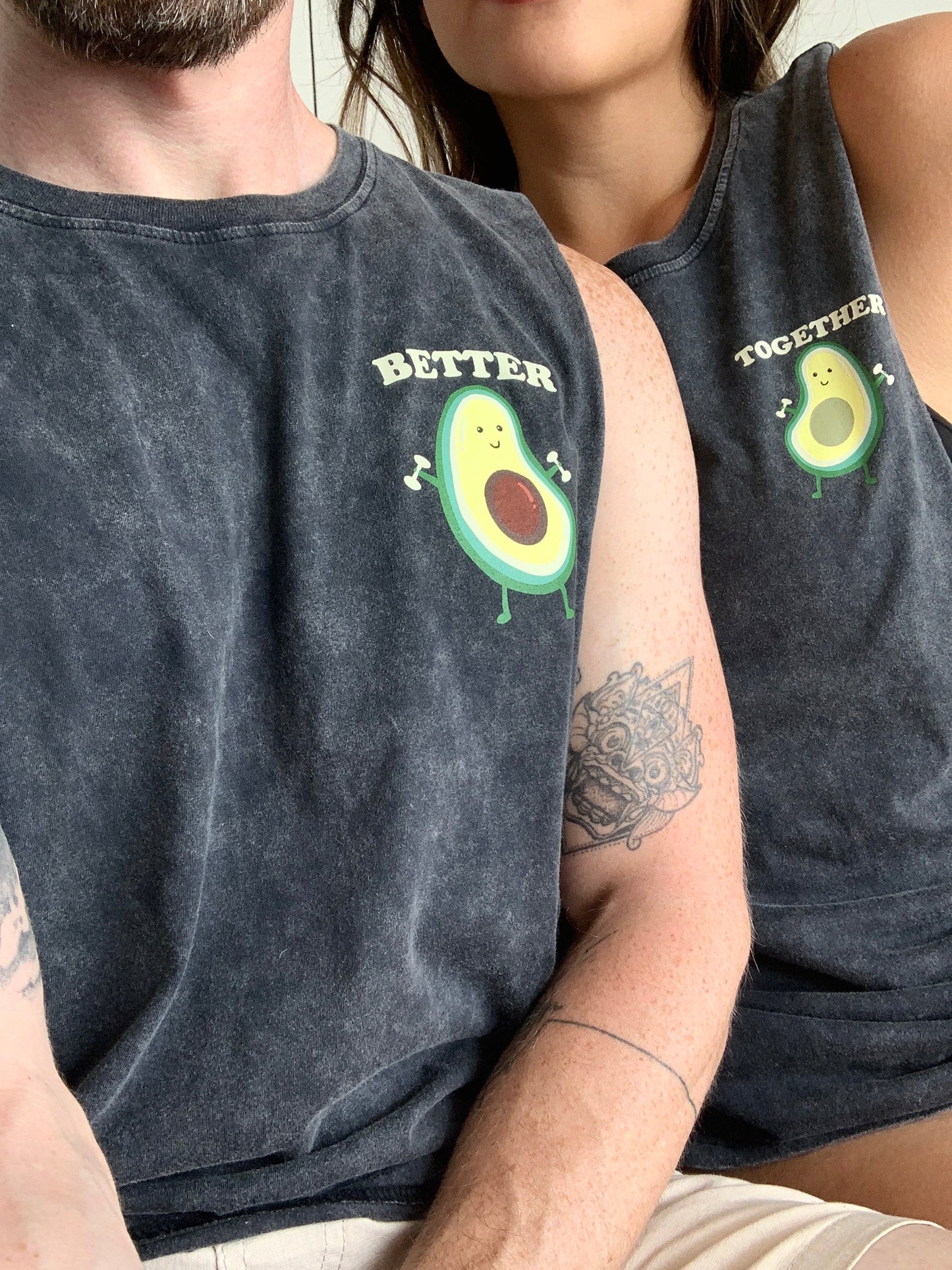 BETTER TOGETHER avocado muscle tank (Together)