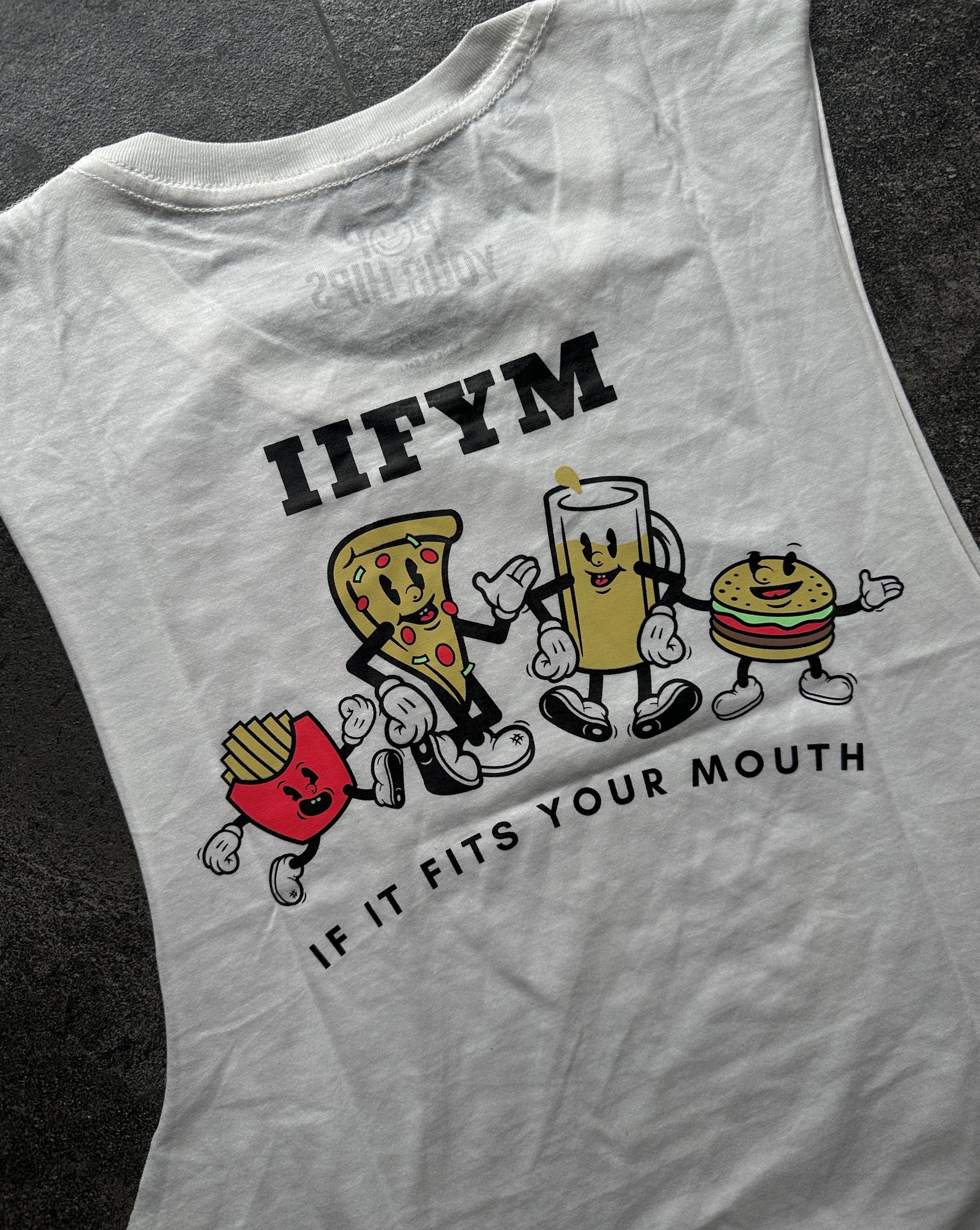 IIFYM (If it fits your mouth) muscle tank 