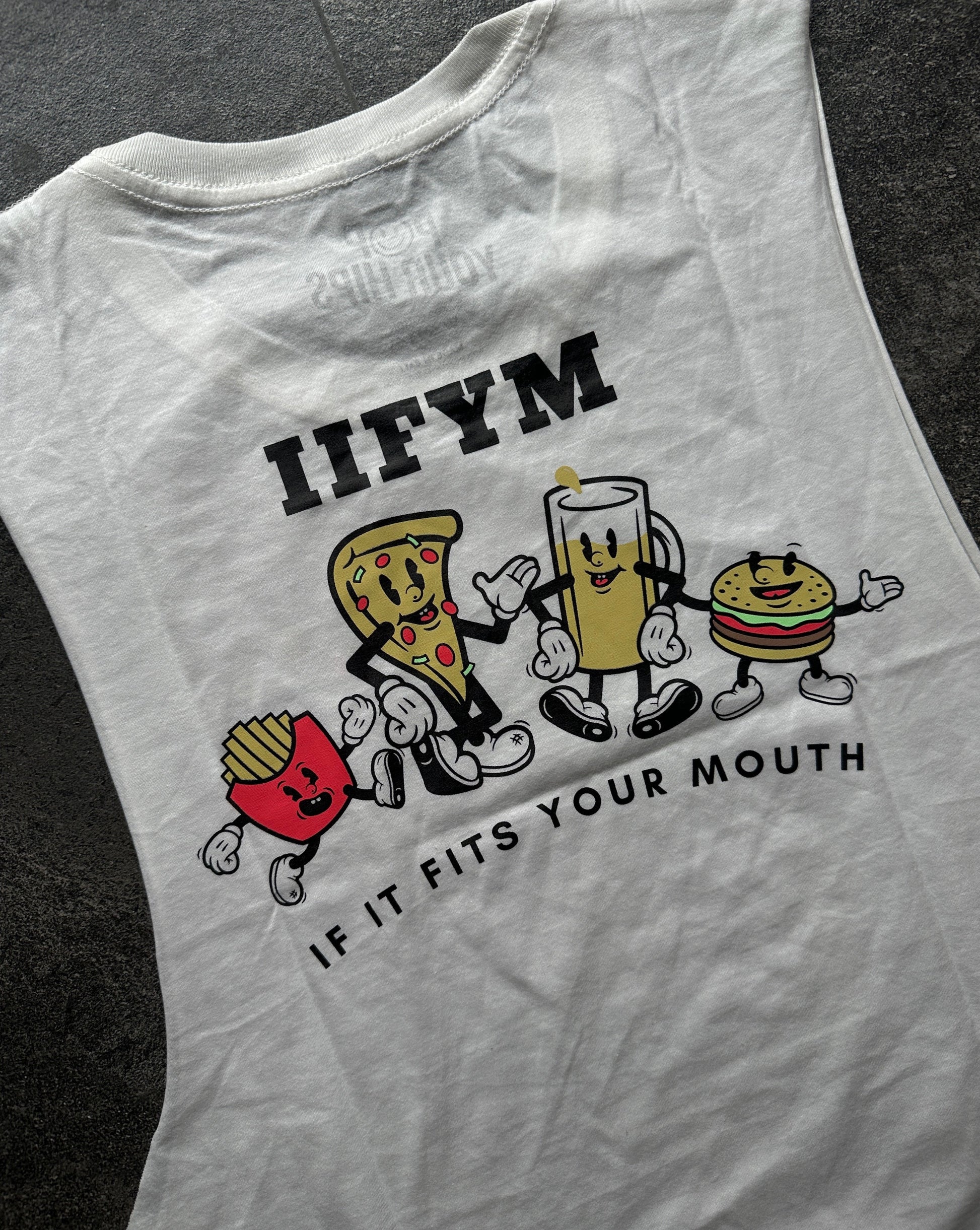 IIFYM (If it fits your mouth) muscle tank – POP YOUR HIPS