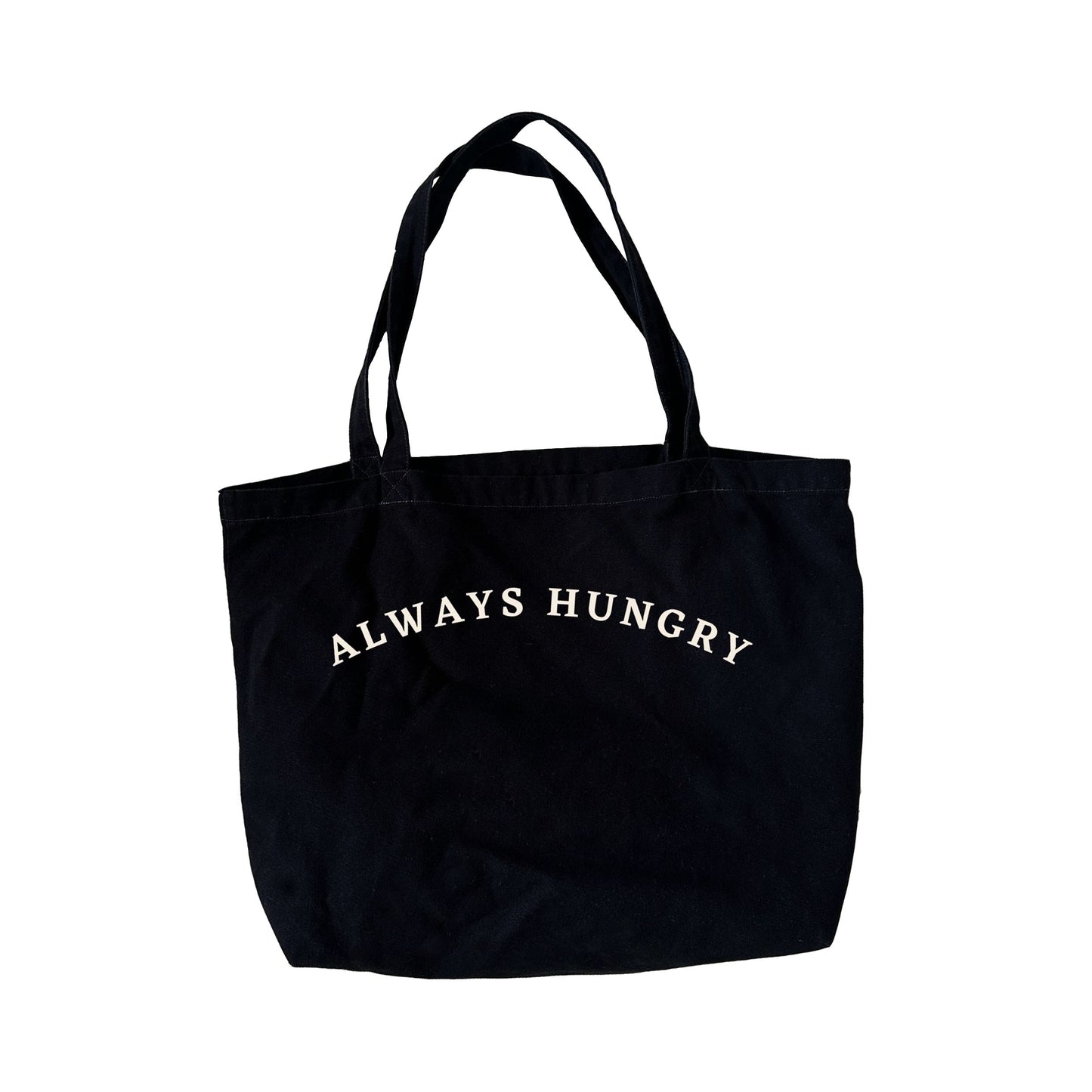 Always hungry tote bag